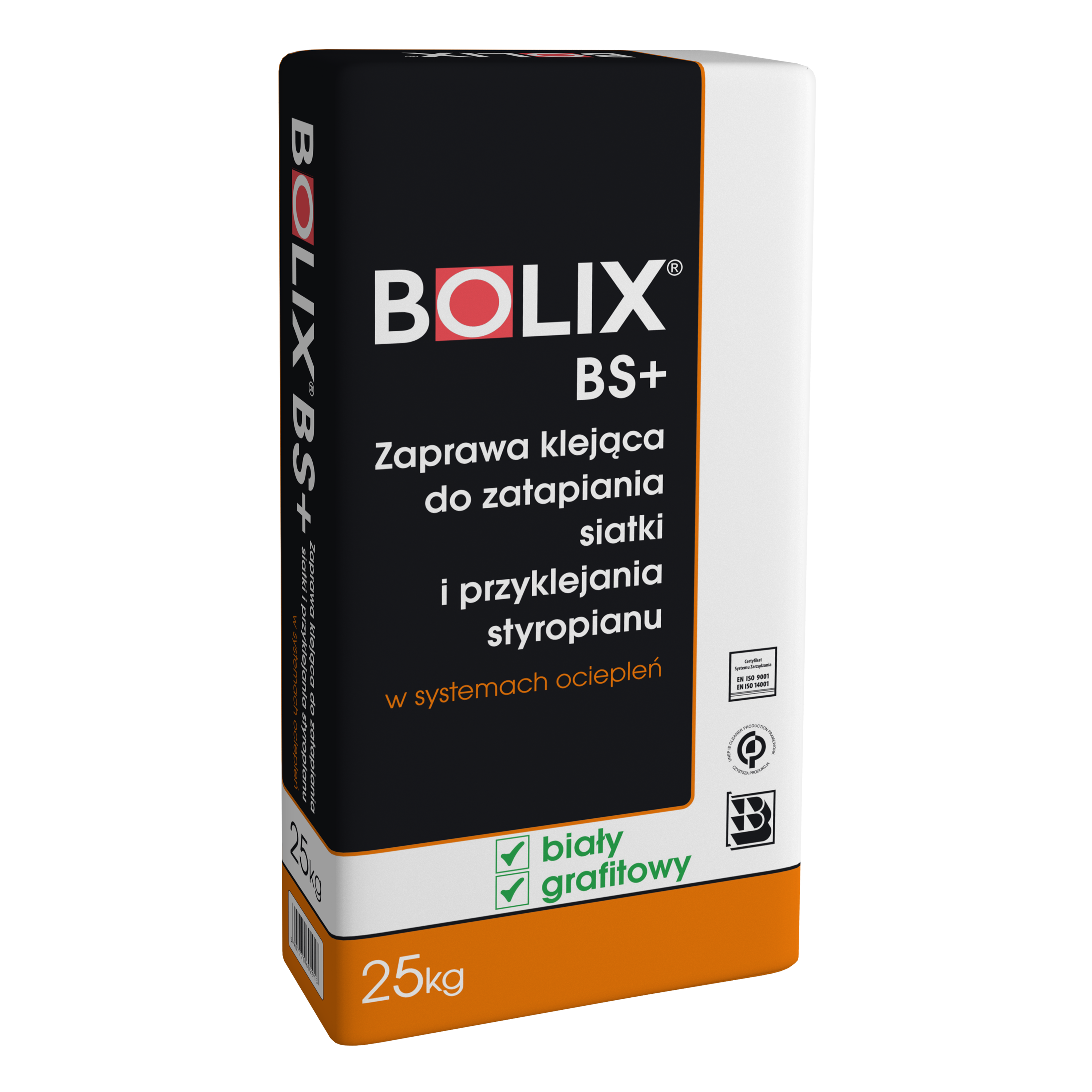 Zaprawa klejąca do zatapiania siatki i przyklejania styropianu 25 kg Bolix