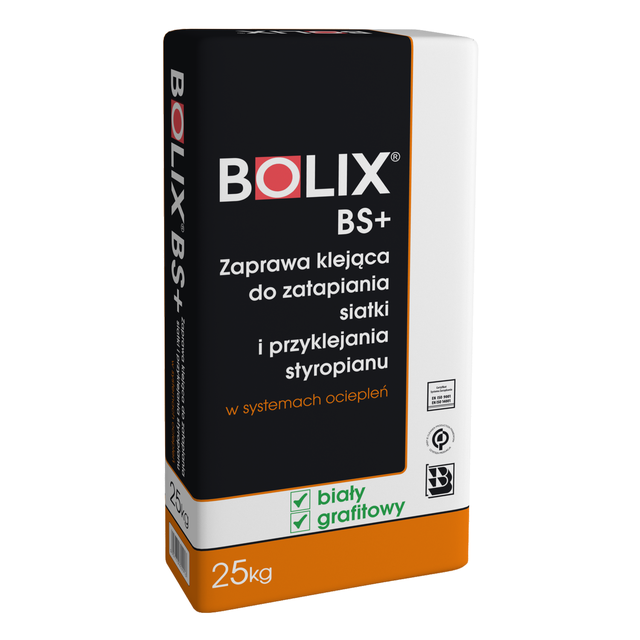 Zaprawa klejąca do zatapiania siatki i przyklejania styropianu 25 kg Bolix