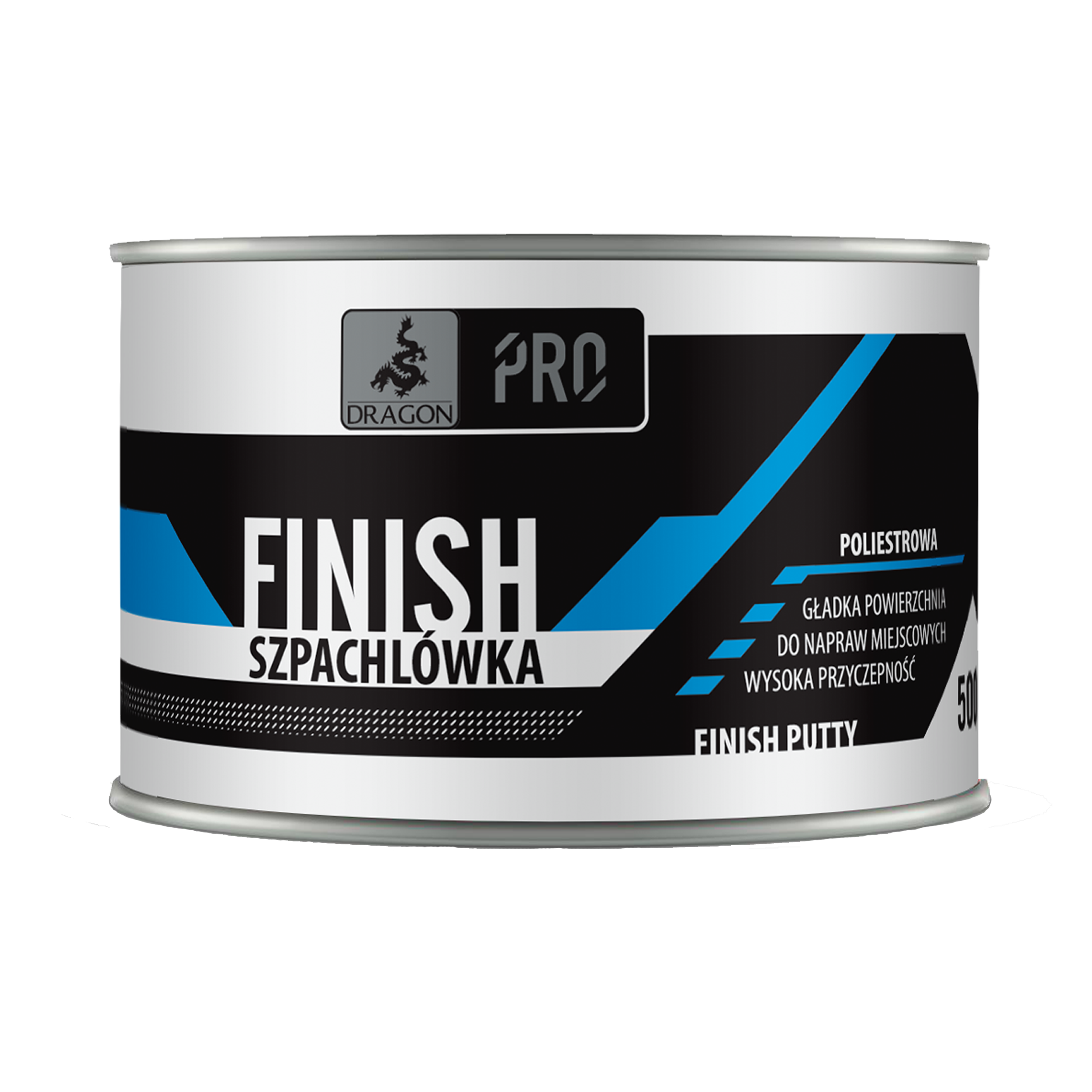 Szpachlówka poliestrowa FINISH 0.5 kg DRAGON PRO