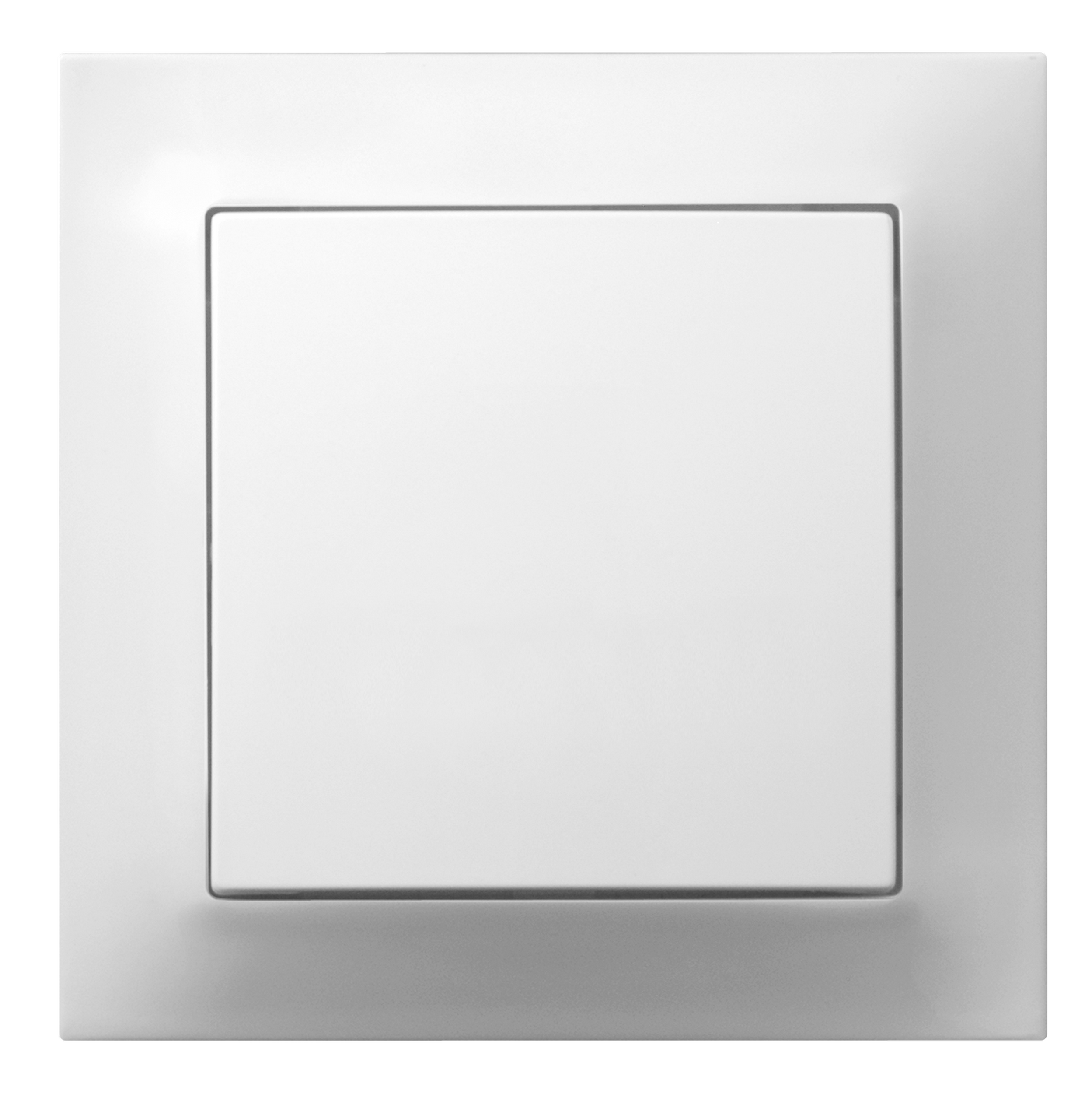 Włącznik pojedynczy IMPRESJA Biały OSPEL - 10