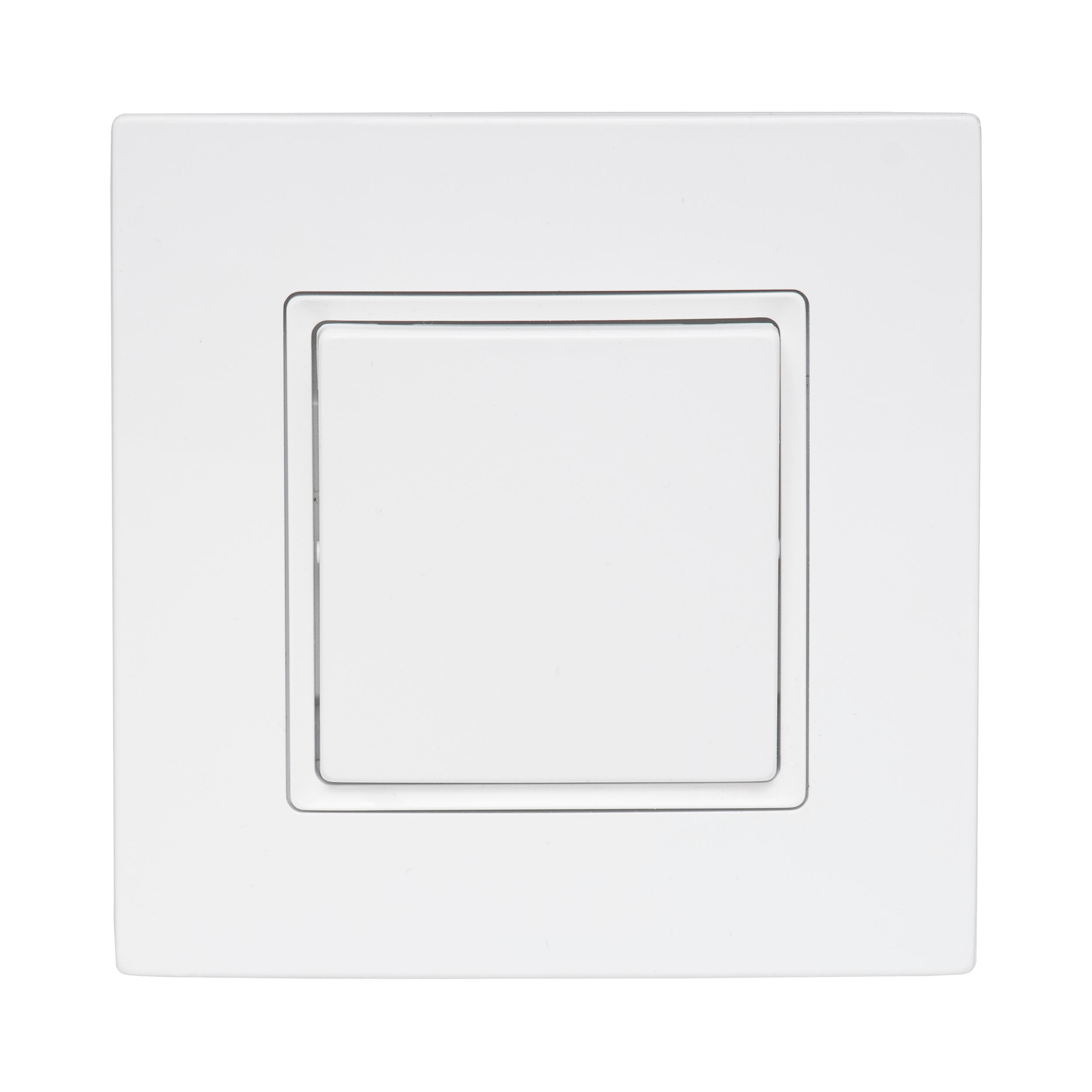 Włącznik pojedynczy ROSA Biały POLMARK - 4