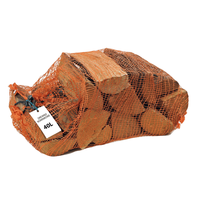 Drewno opałowe twarde liściaste suszone 40L Golden Stone