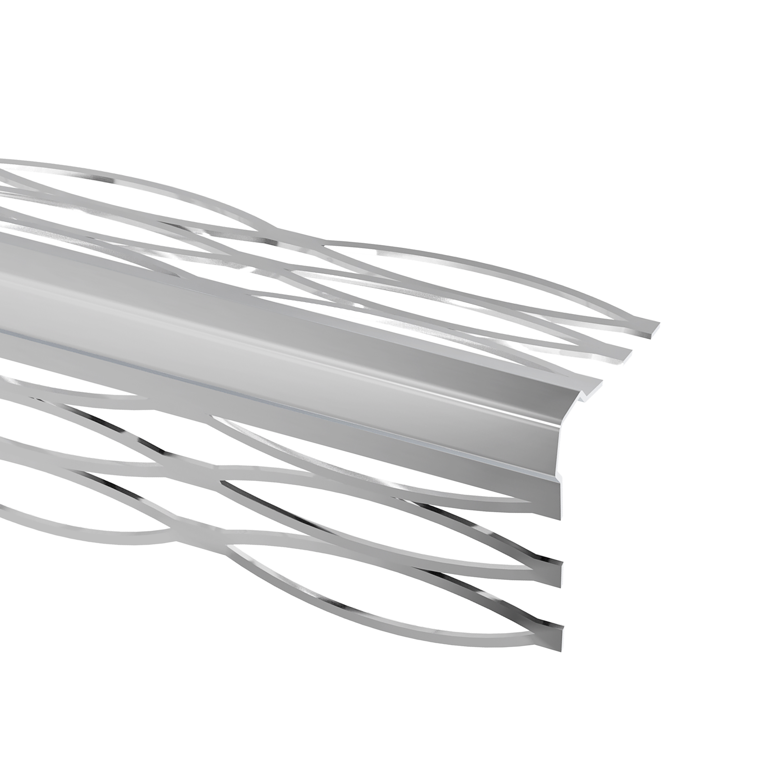 Profil narożny do tynków ALUMINIOWY 2,6 m PROTEKTOR