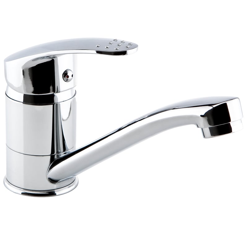 Bateria umywalkowa obrotowa wylewka chrom Inari Sensea