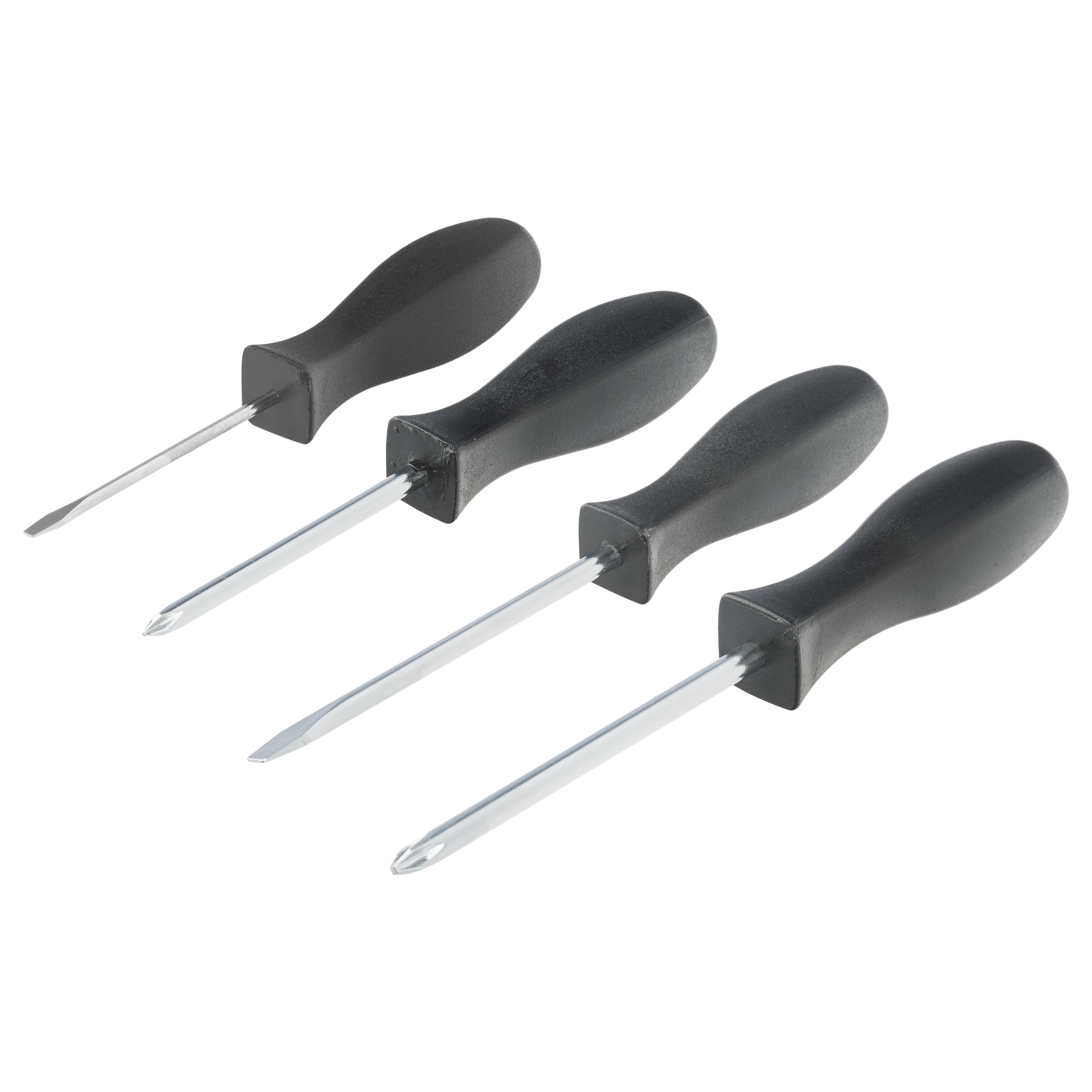 Juego de 4 destornilladores plano y phillips