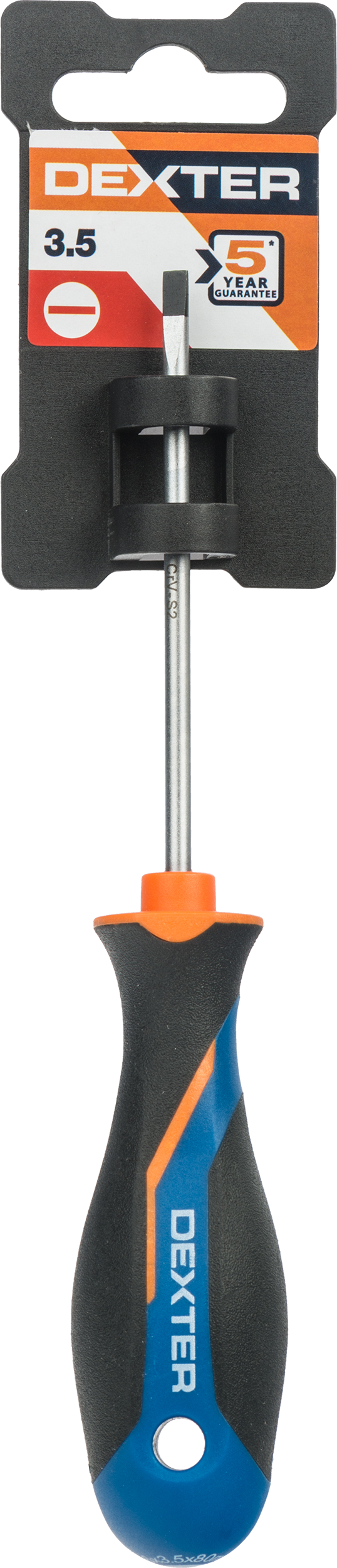 Destornillador electricista sl DEXTER  sl3.5 x  L 80 MM - 3