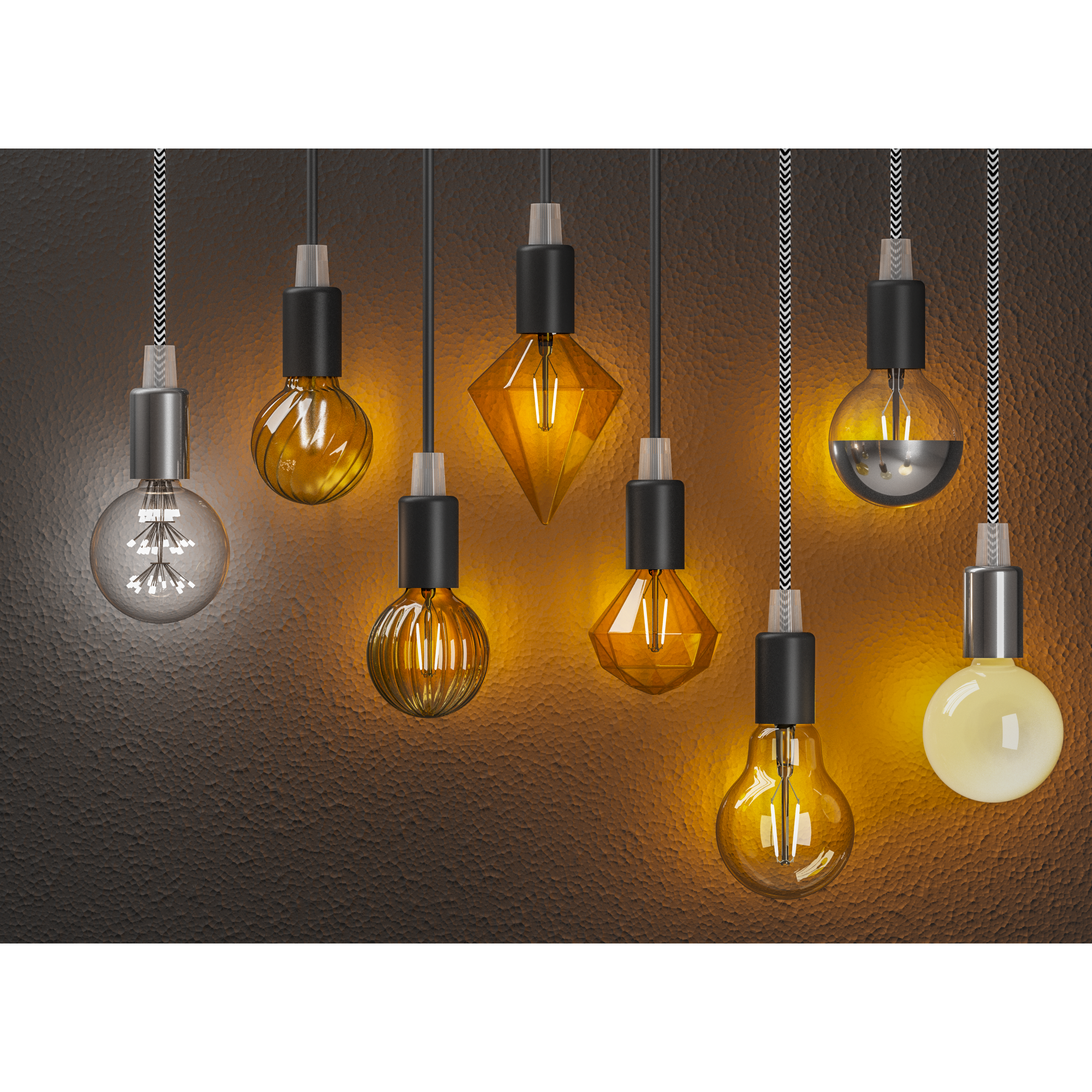 Lampadina LED, E27 globo, opaco, luce calda, 8W= 1055 LM (equiv 75 W), 360°, LEXMAN - 5