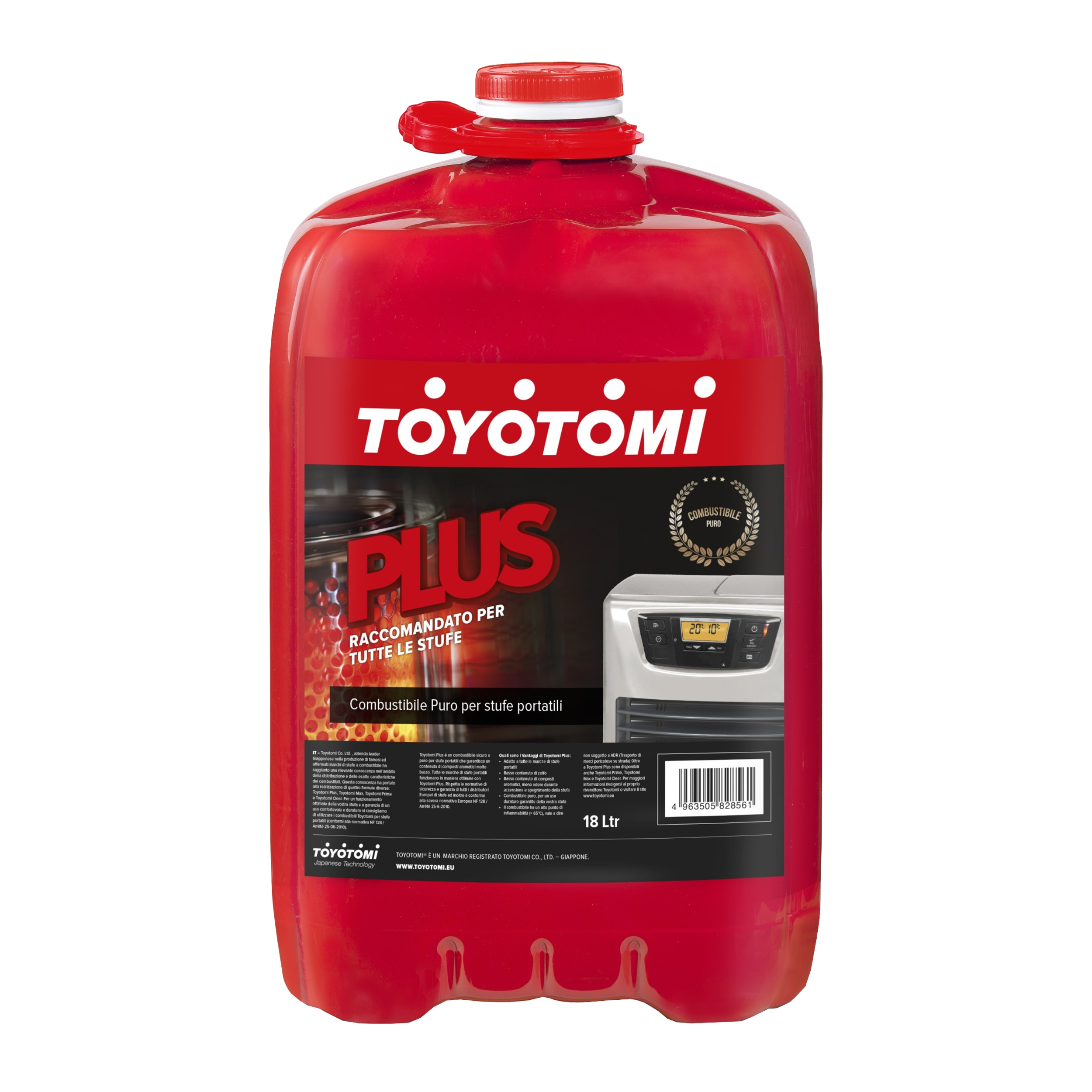 Bidón de parafina TOYOTOMI Plus 20 L - 2
