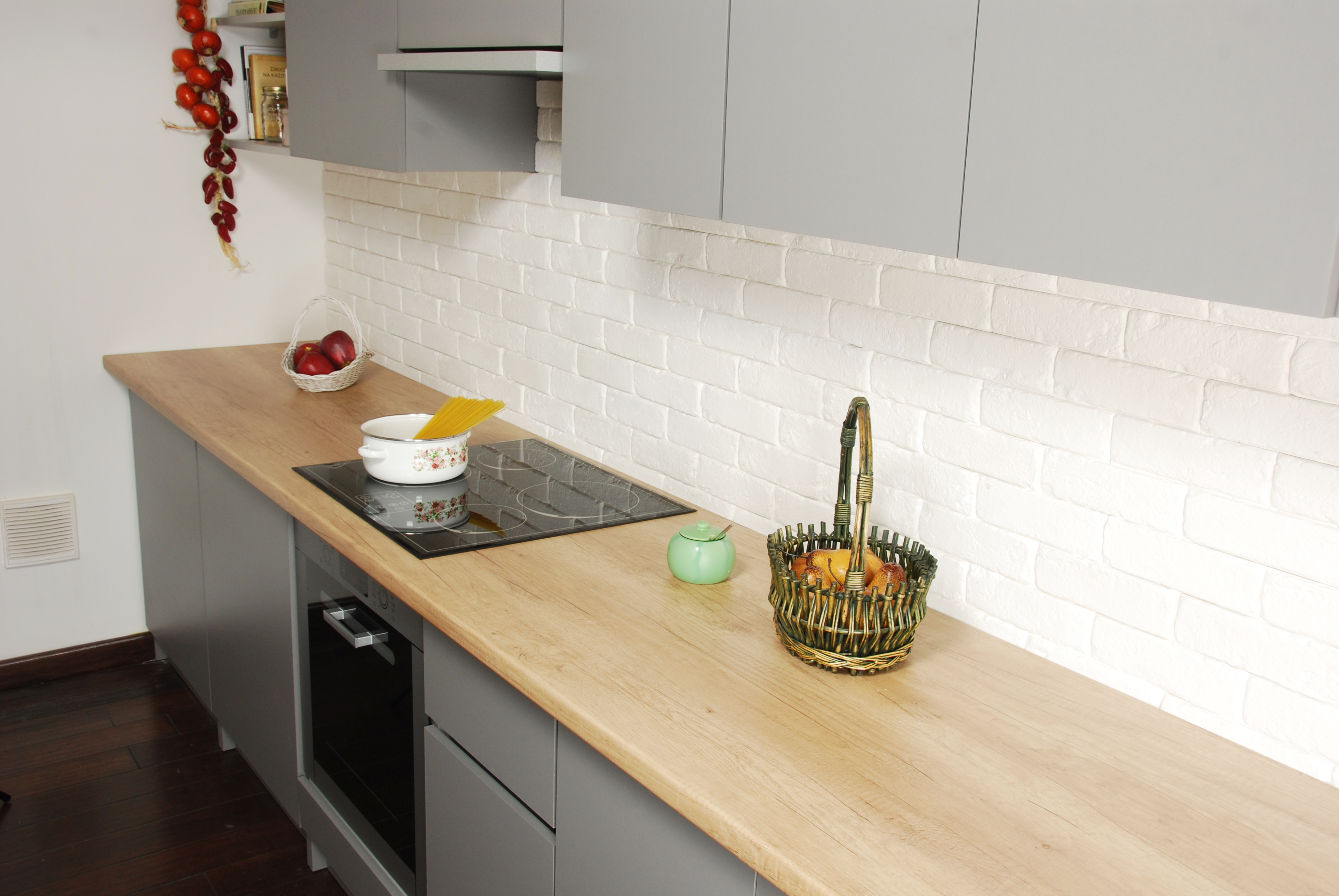 Blat kuchenny laminowany dąb faro 982S R6 3.8x60x305 cm - 6