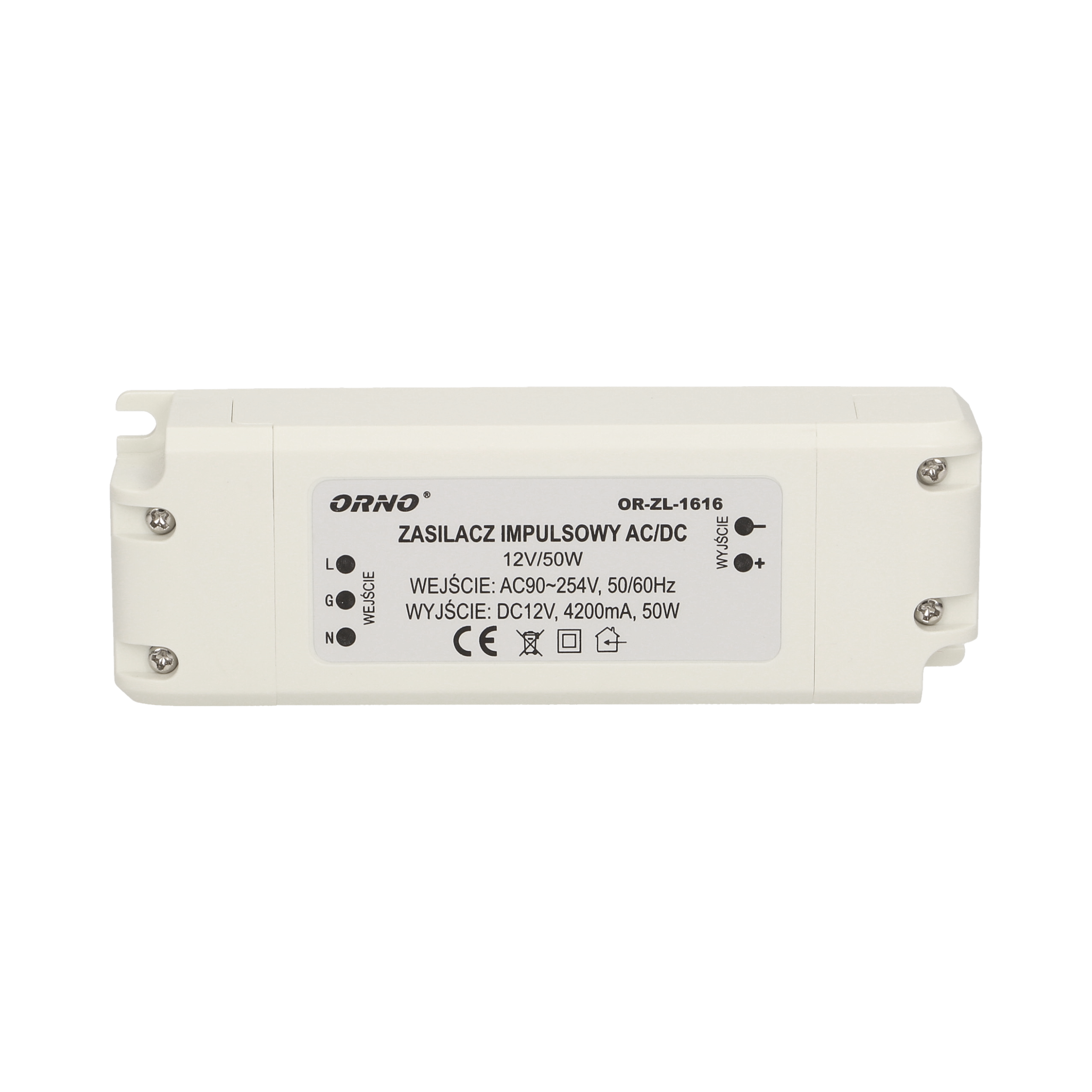 Zasilacz do LED 12 V 4.2 A / 50 W OR-ZL-1616 ORNO - 4