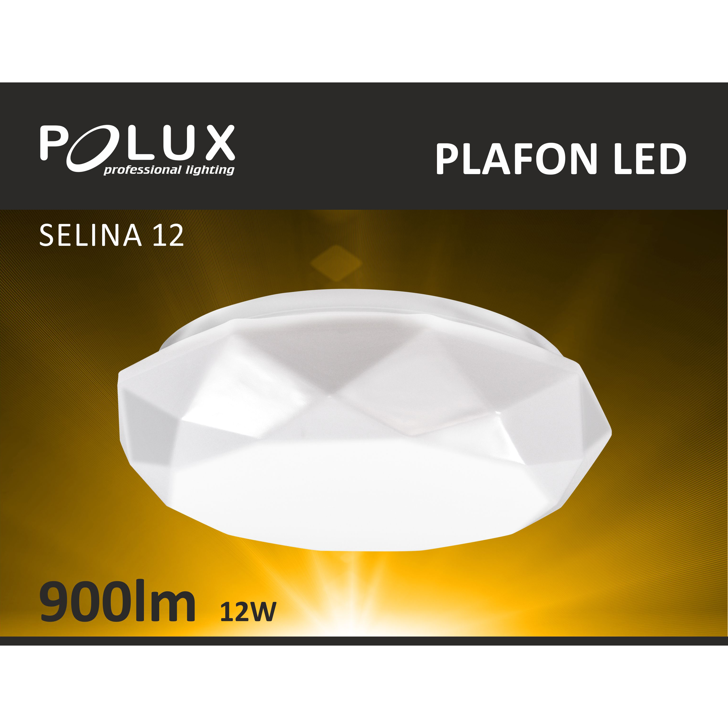Plafon SELINA 27 cm biały LED POLUX - 3