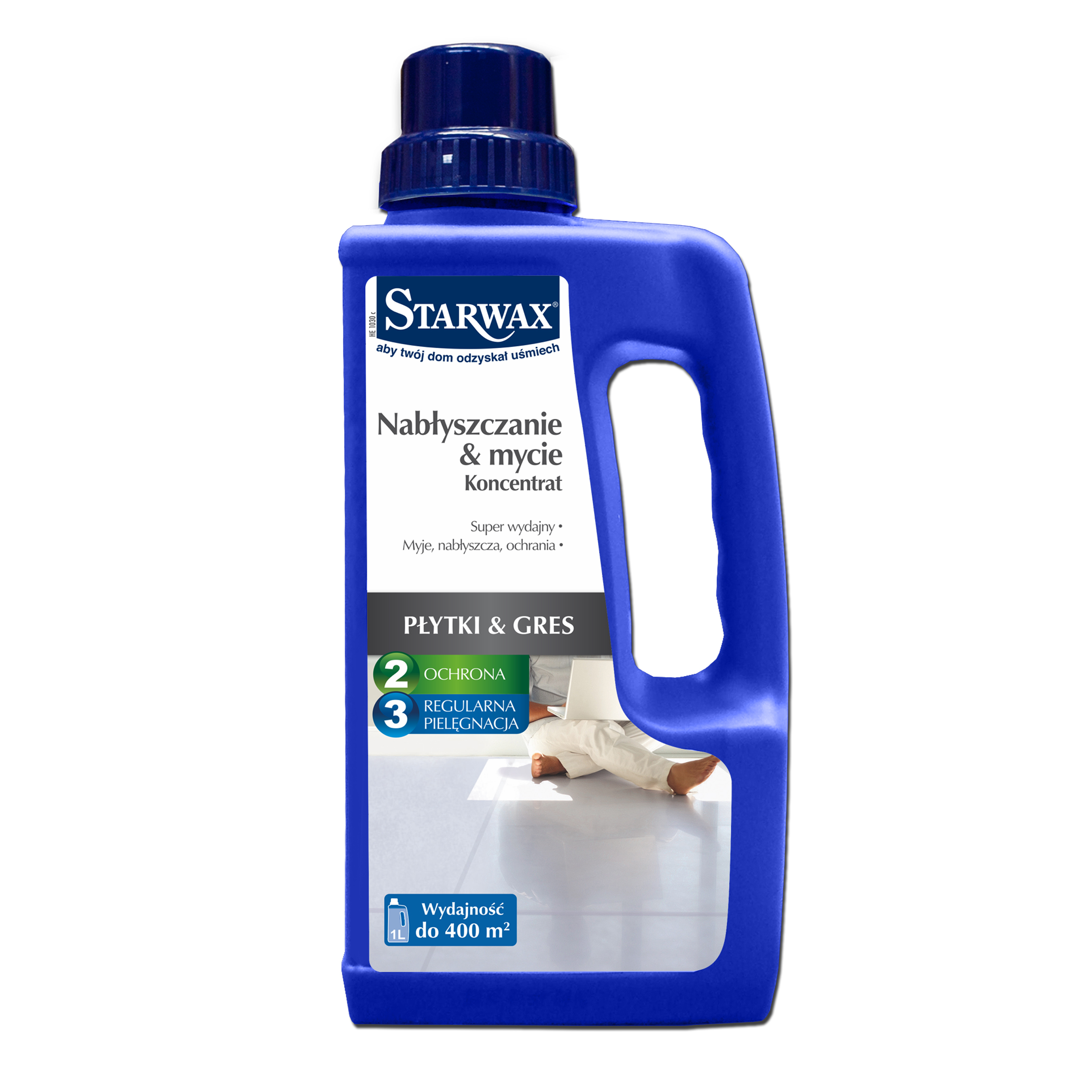 Koncentrat nabłyszczający i myjący PŁYTKI & GRES 1 l STARWAX - 5