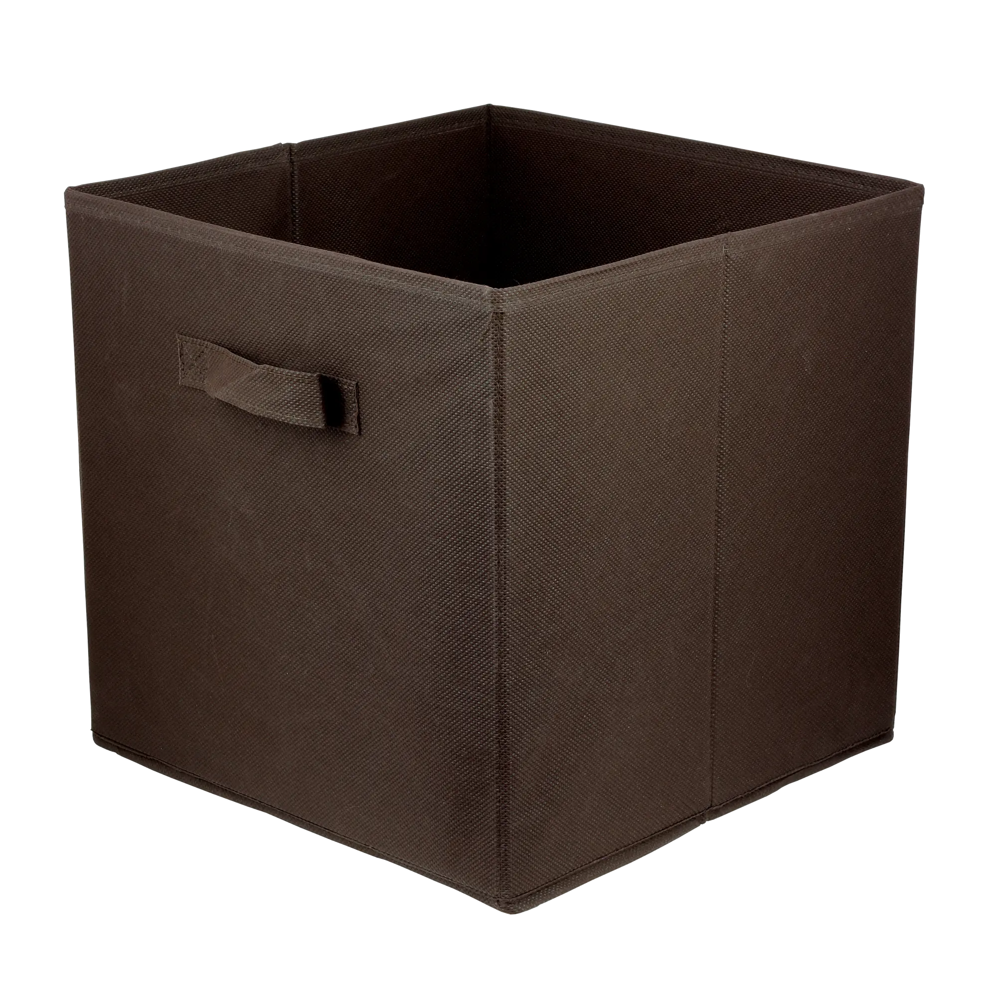 Pudełko tekstylne Kub 31 x 31 x 31 cm brązowe