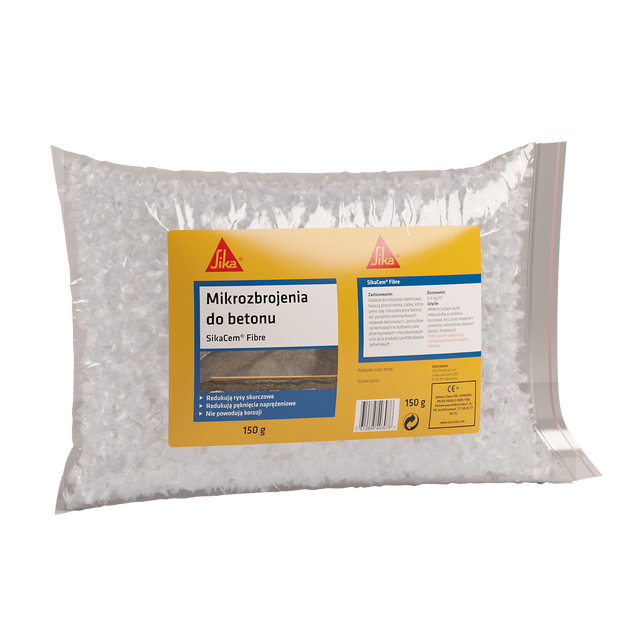 Mikrozbrojenia do betonu Sikacem Fiber-12 150 g Sika