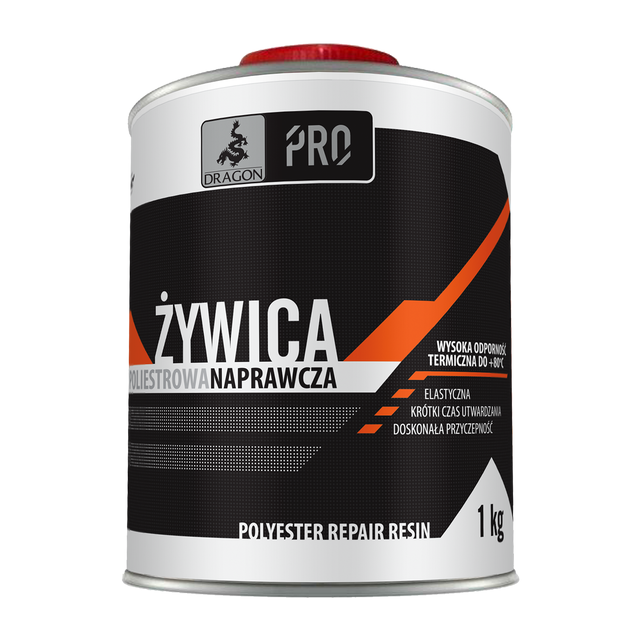 Żywica naprawcza poliestrowa 1 kg DRAGON PRO