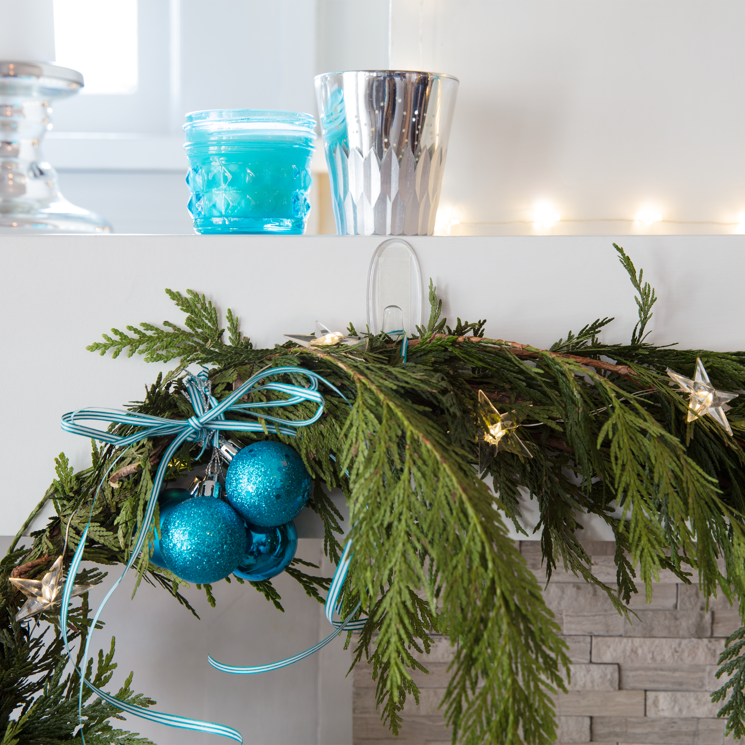 Haki wielokrotnego użytku średnie transparentne 2 szt. Command - 3