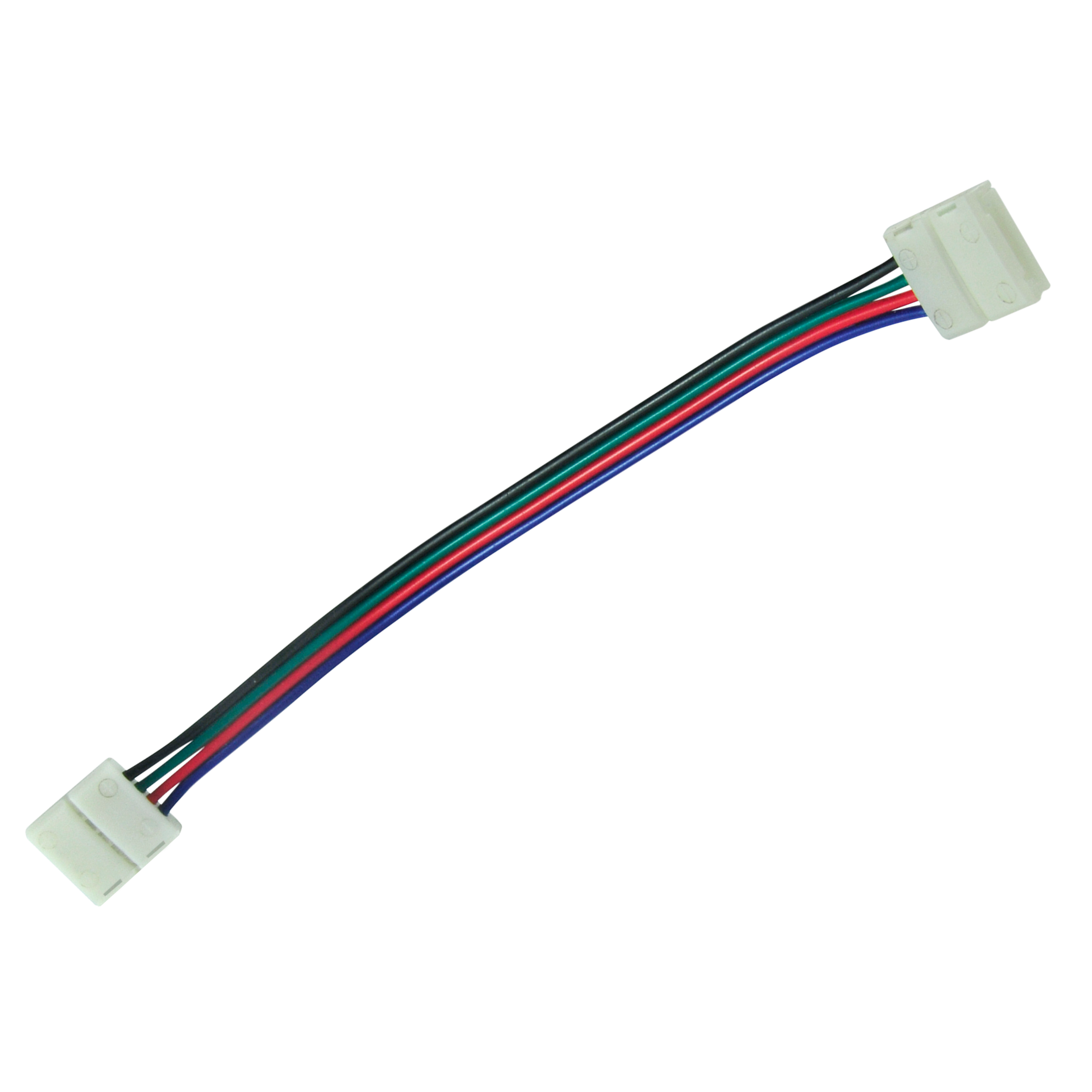 Złączka do pasków LED RBG 10 mm dwustronna przewód POLUX
