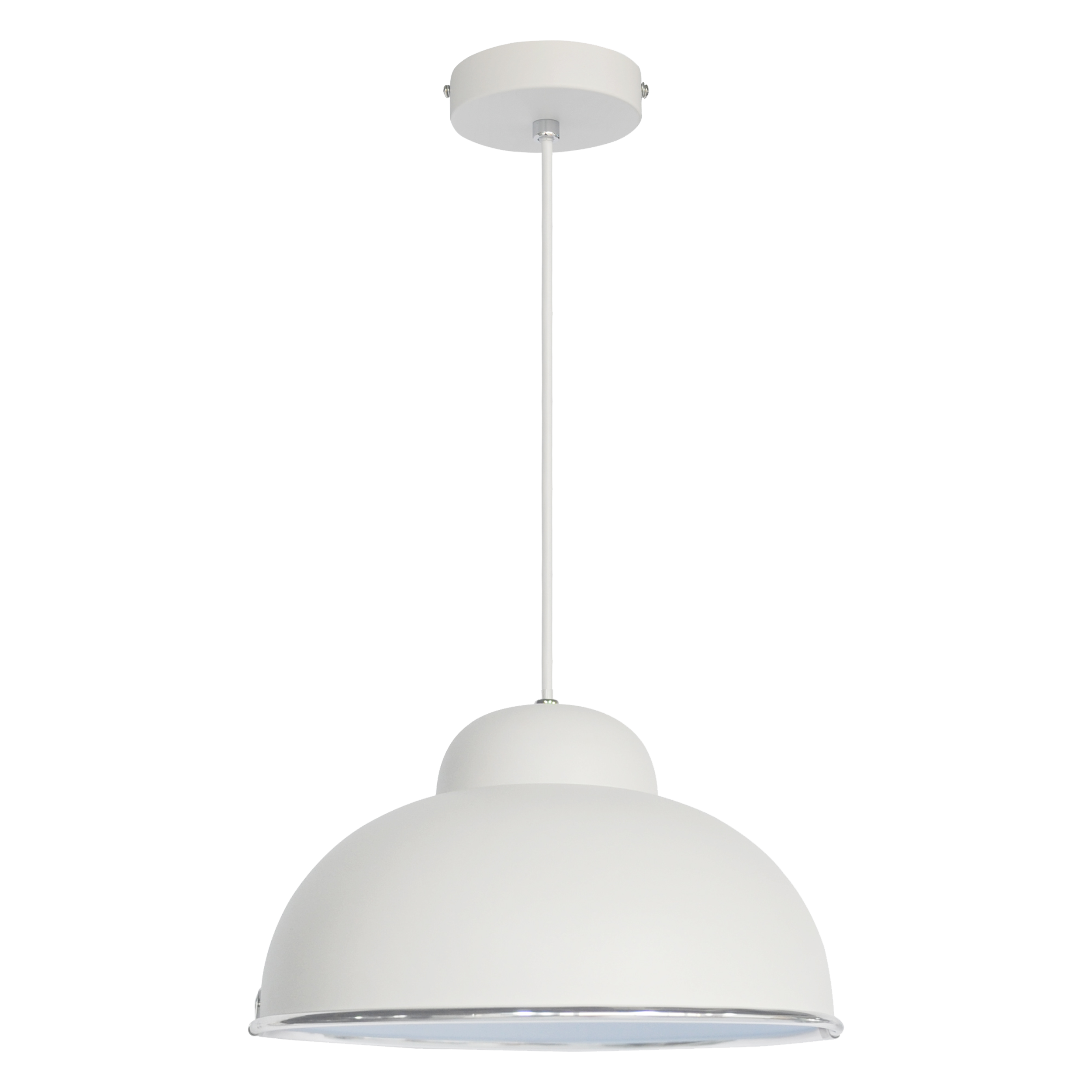 Lampa wisząca Farell biała E27 Inspire - 4