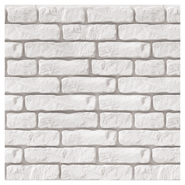 Kamień dekoracyjny gipsowy Harvard Biały 0.44 m2 Max-Stone