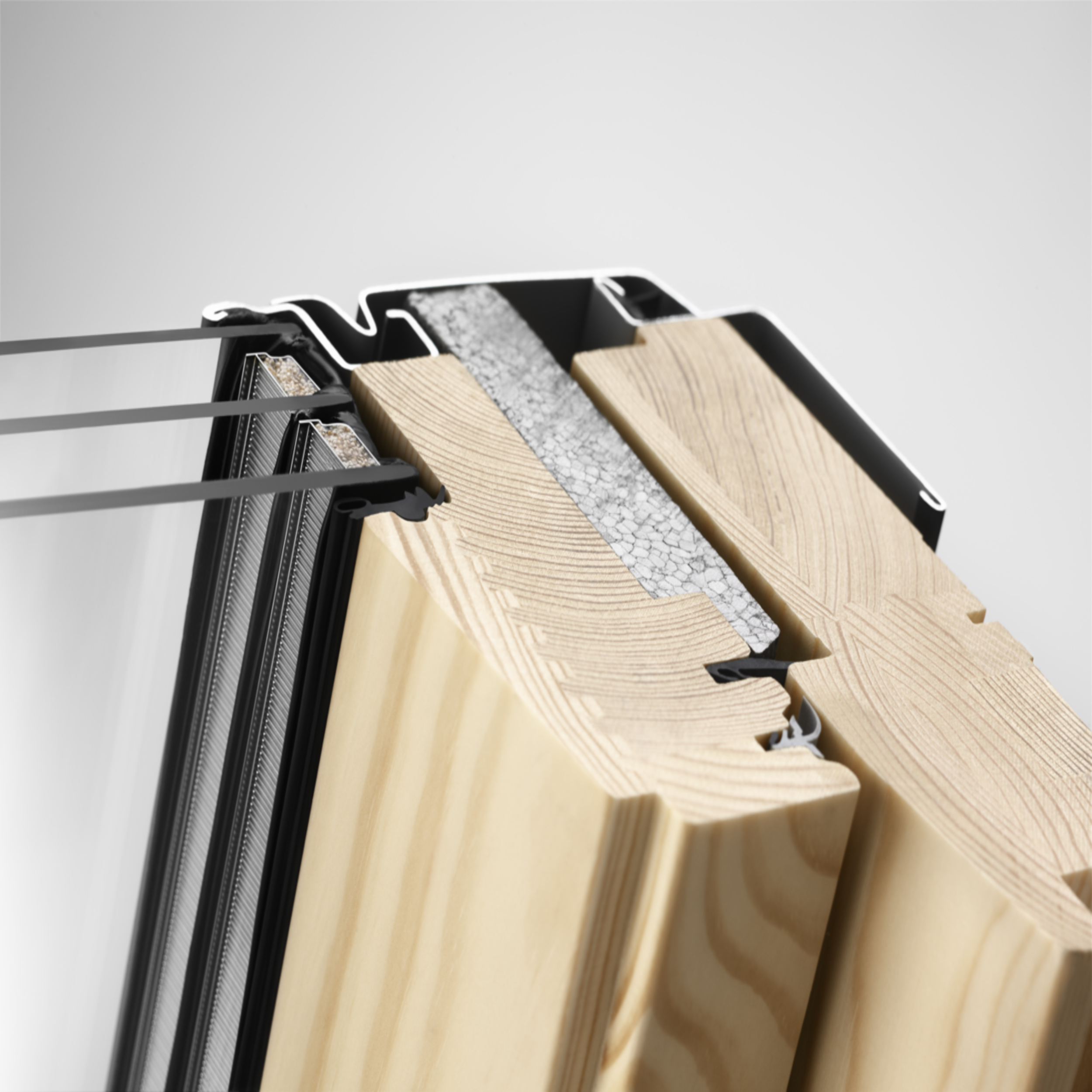 Okno dachowe 3-szybowe GLL 78 x 118 cm otwierane od dołu Velux - 3