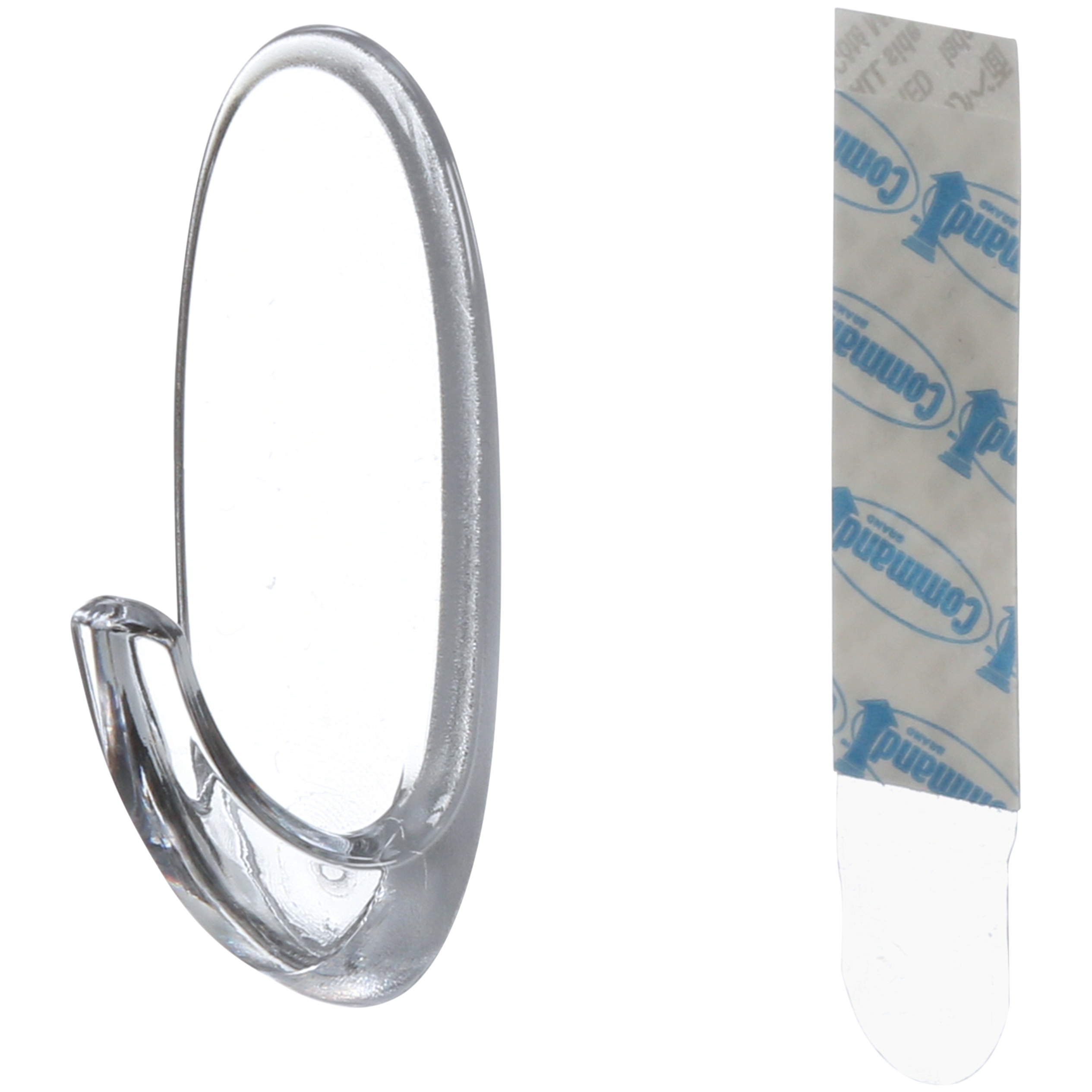 Haczyki średnie transparentne 2 szt. Command - 4