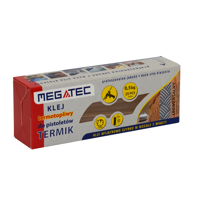 Klej termotopliwy uniwersalny 11.2 mm x 200 mm 0.5 kg Termik