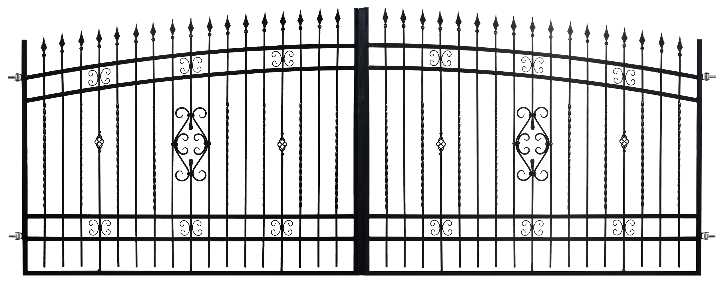 Brama dwuskrzydłowa Verona 4,08x1,6 m Polbram