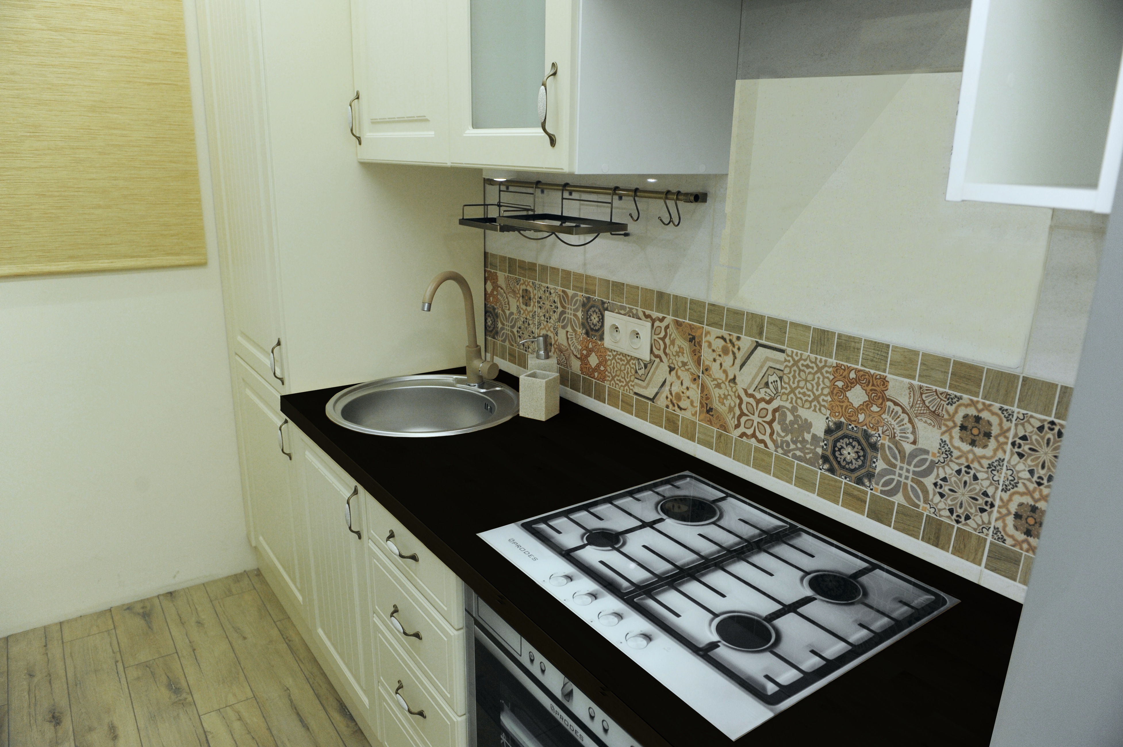 Blat kuchenny laminowany czarny matowy 089L 62x305 cm - 6
