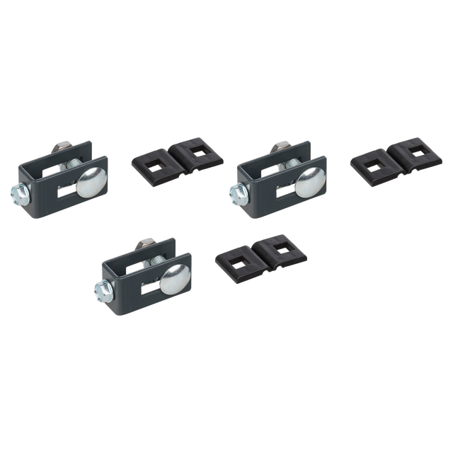 Uchwyt do paneli ogrodzeniowych 3szt. antracyt