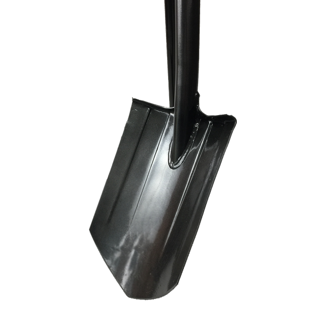 Szpadel ostry 19.5x125 cm stal borowa Geolia