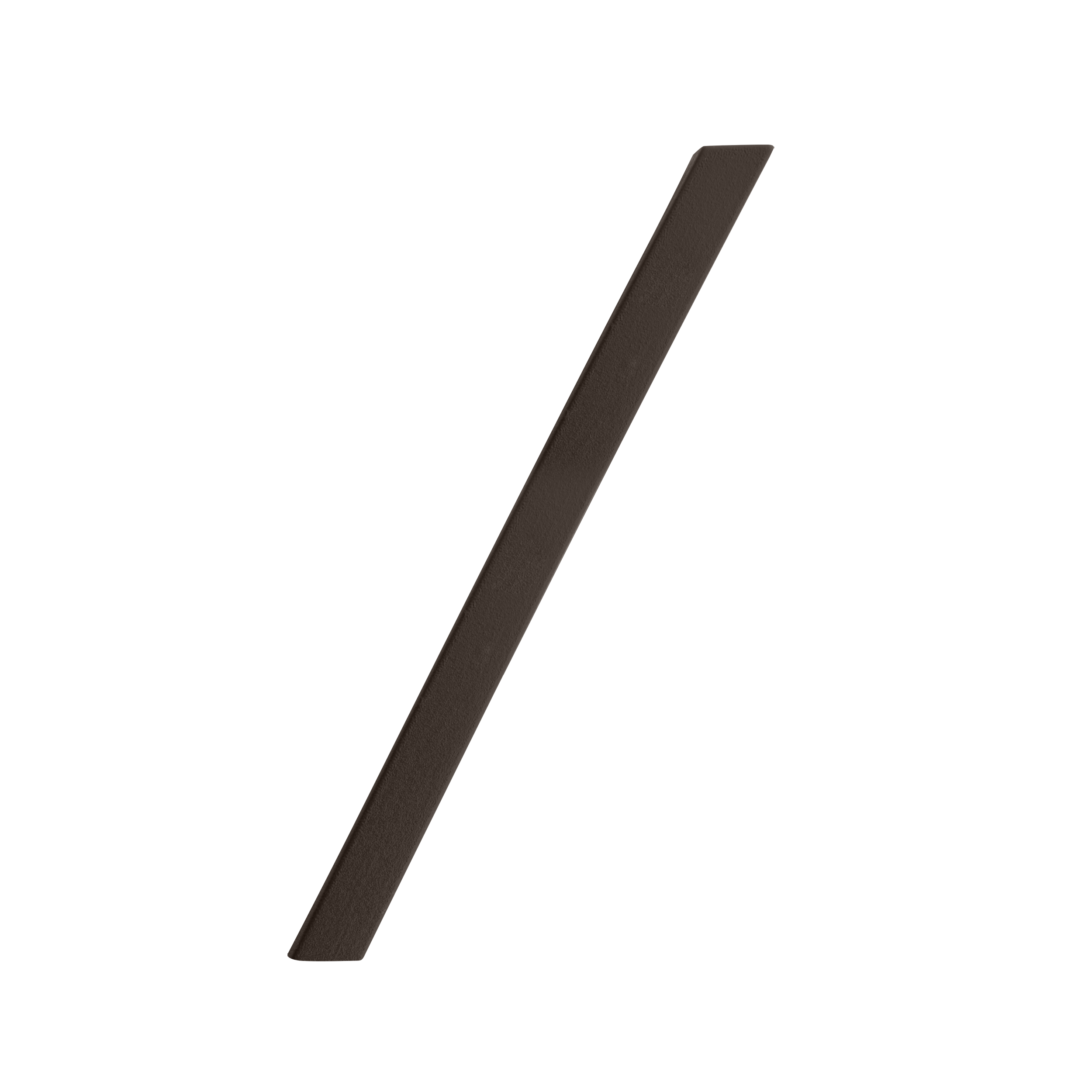 Znak ukośnik / wys. 21 cm PVC brązowy