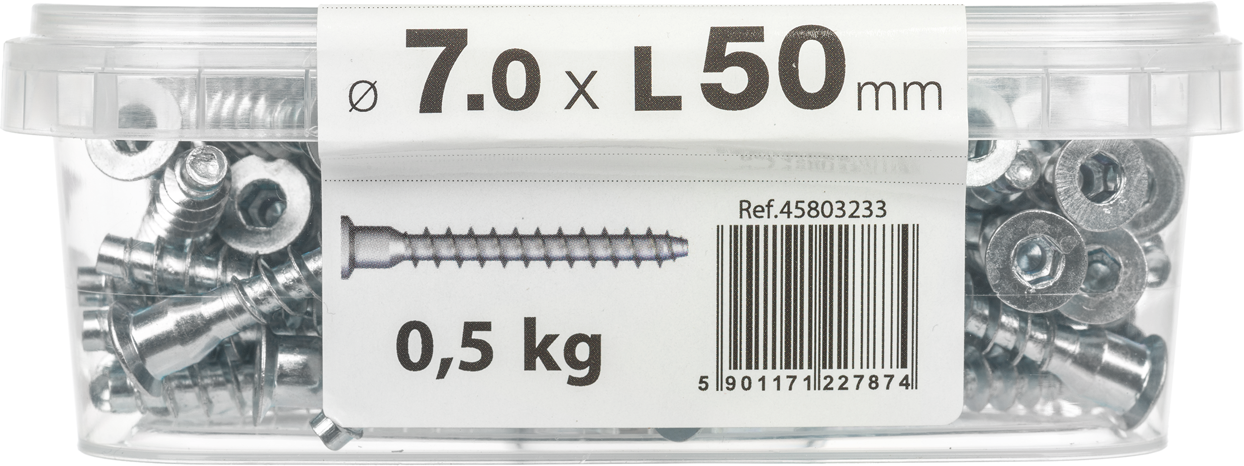 Wkręt konfirmat 7.0 x 50 mm 0.5 kg Standers - 2