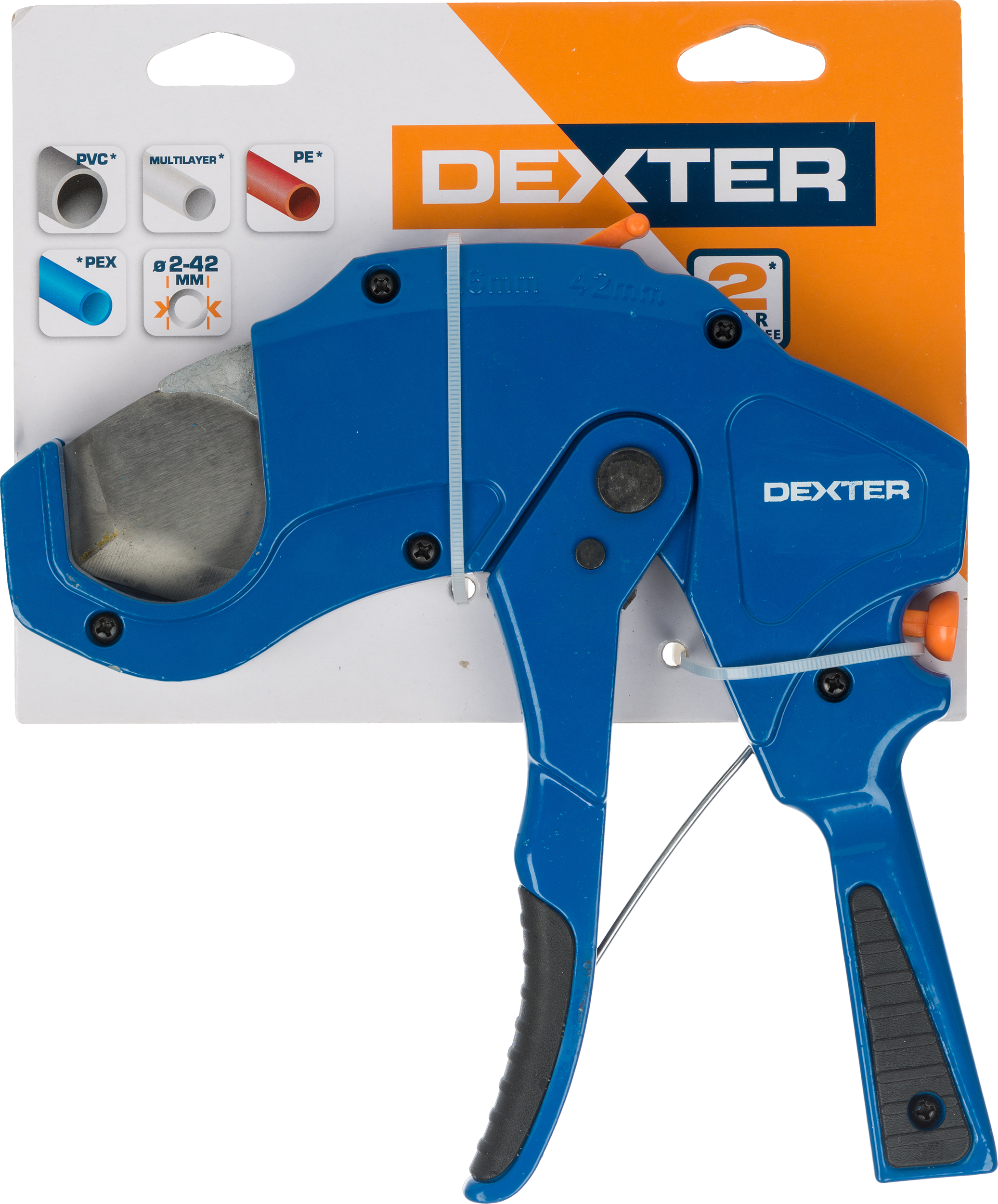 Obcinak do rur PVC 2-42 mm DEXTER - 7