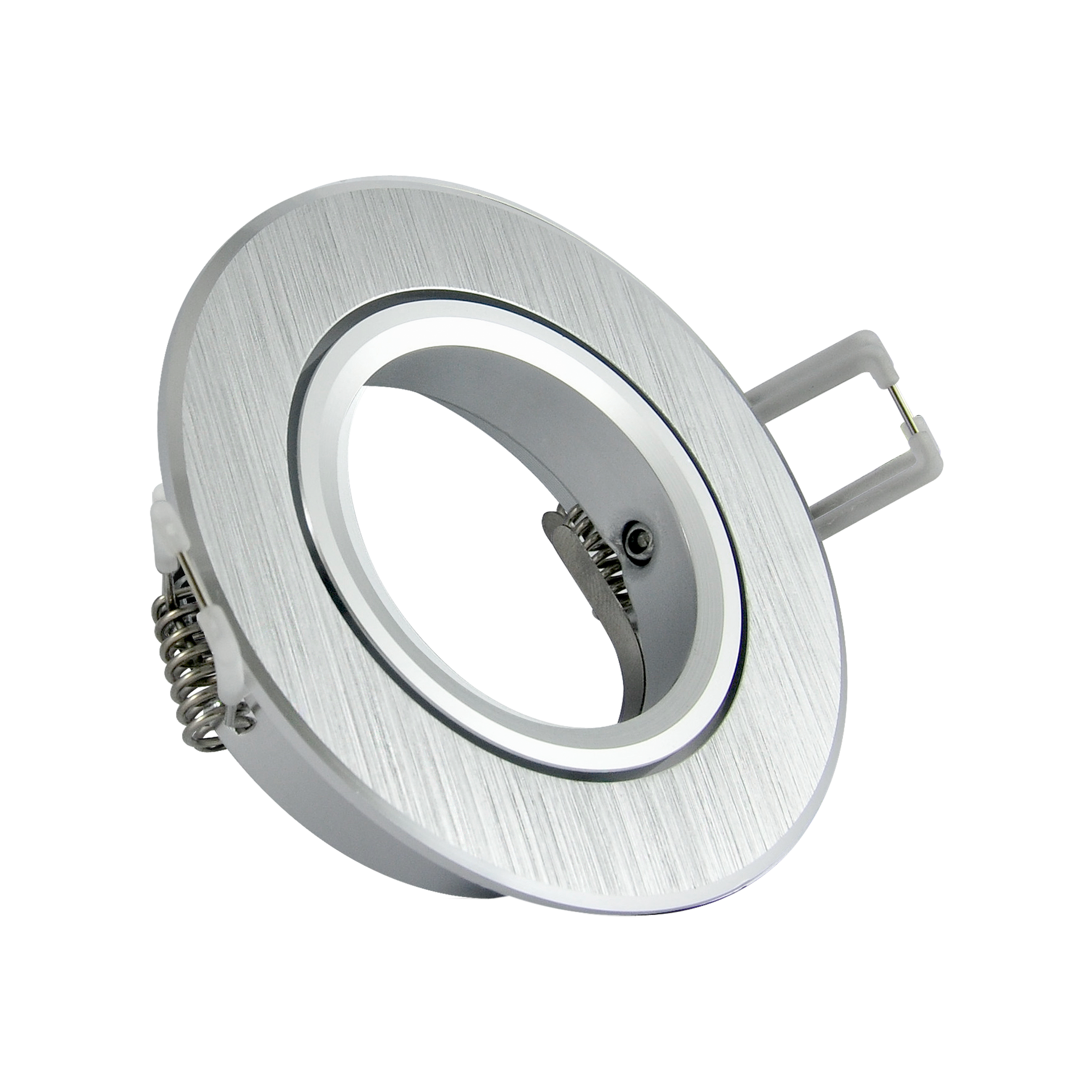 Oprawa stropowa oczko EAST OPAL srebrna okrągła GU10 POLUX - 2