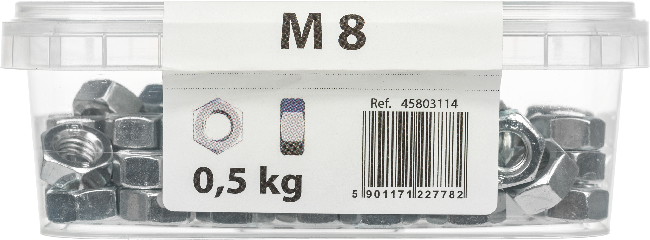 Nakrętka M8 0.5 kg Standers - 2