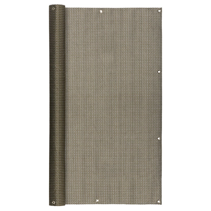 Osłona balkonowa Elegance 1x3 m szaro-beżowa