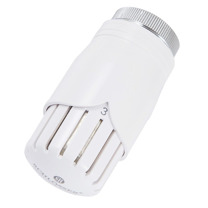 Głowica termostatyczna DIAMANT M30x1.5mm biała SCHLOSSER