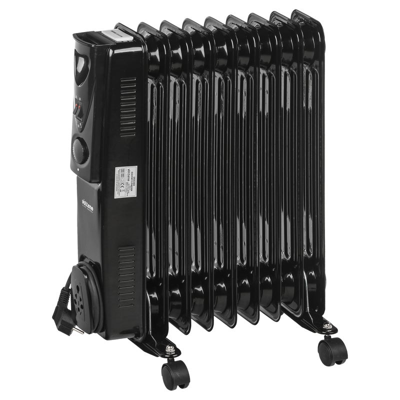 Grzejnik olejowy 2000W Czarny