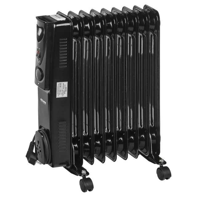 Grzejnik olejowy 2000W Czarny