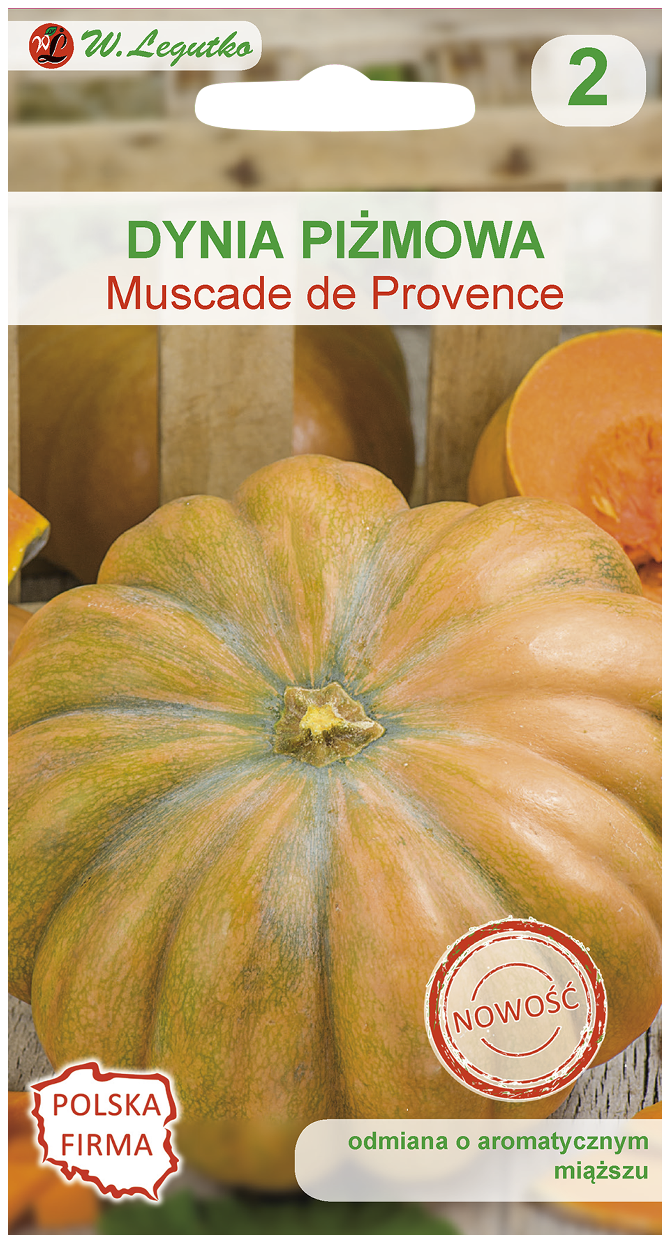 Dynia piżmowa Muscadedeprov nasiona W. Legutko