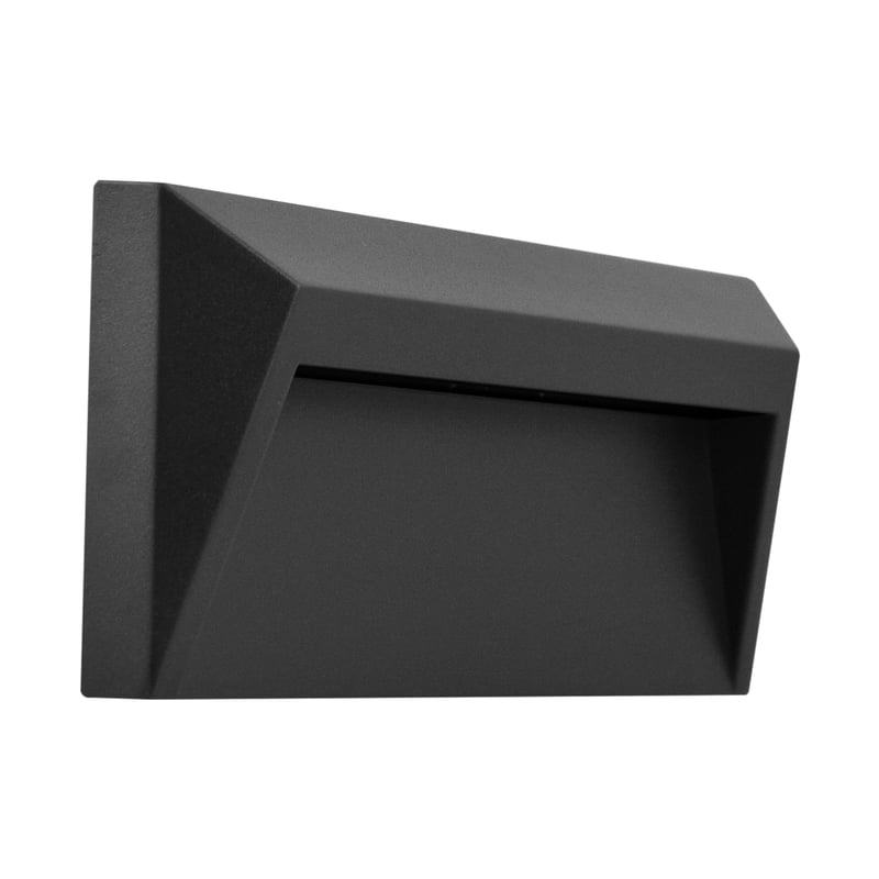 Lampa elewacyjna HOLDEN IP65 grafitowa LED POLUX