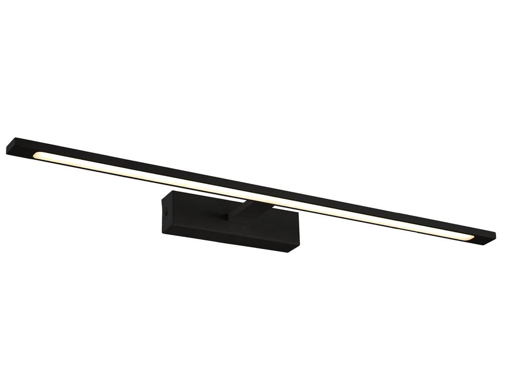 Kinkiet łazienkowy ISLA IP44 60 cm czarny LED LIGHT PRESTIGE