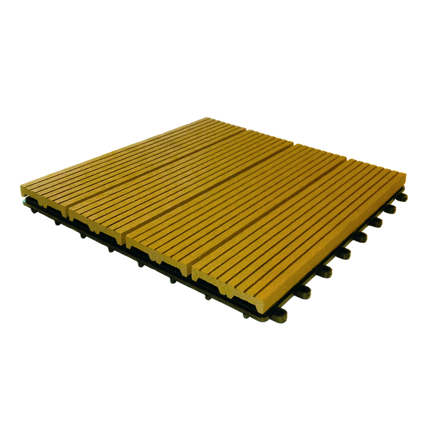 Podest tarasowy kompozytowy 30x30x2 cm teak WPC