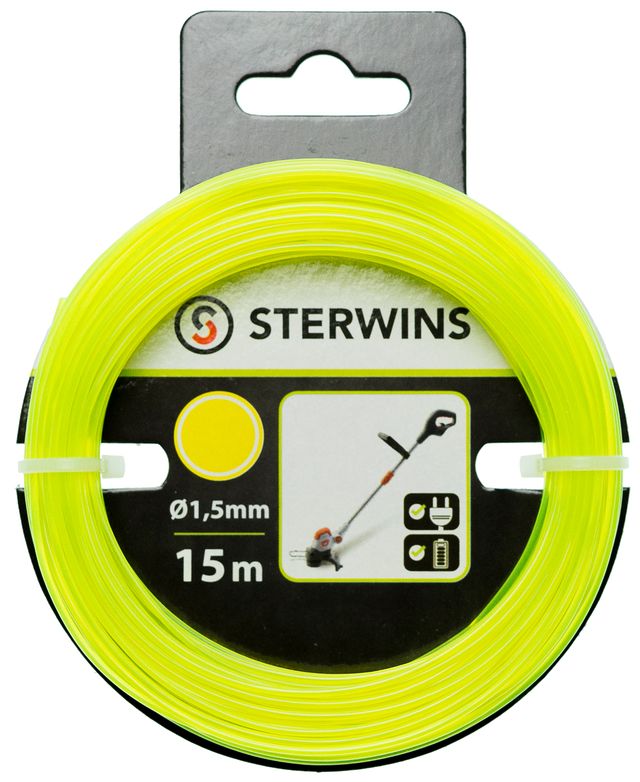 Żyłka tnąca S2SQSN1 1.5 mm x 15 m Sterwins