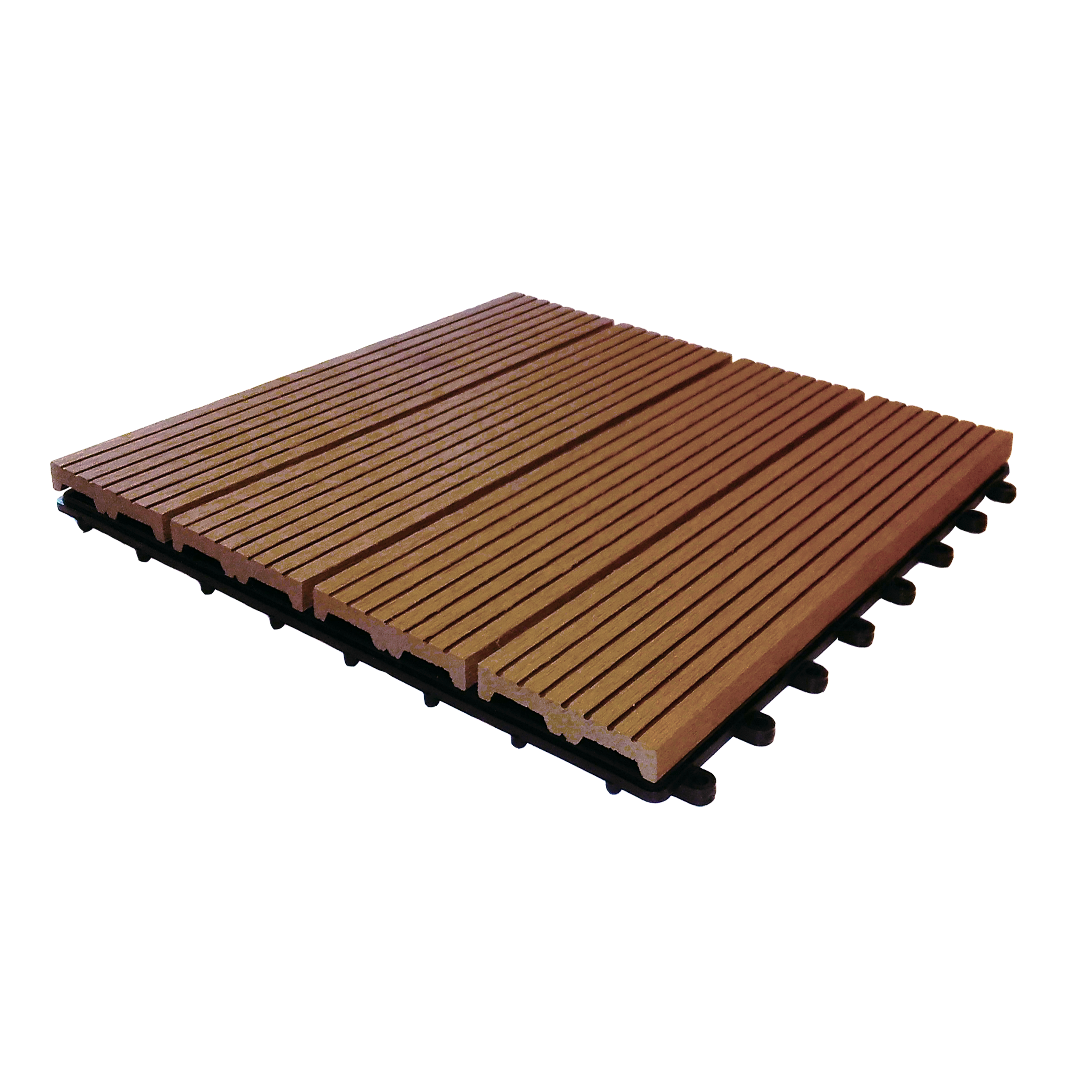 Podest tarasowy kompozytowy 30x30x2 cm redwood WPC - 5