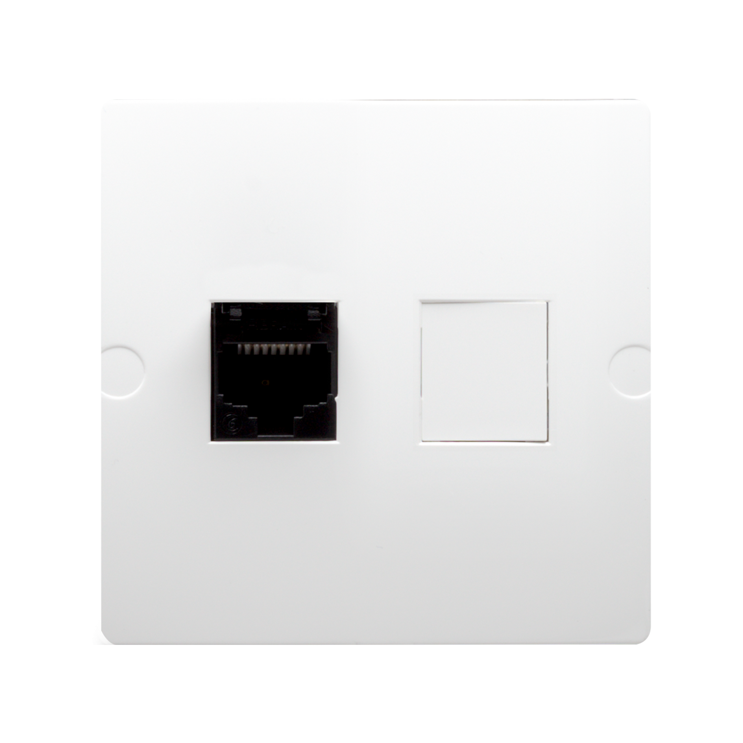 Gniazdo komputerowe RJ45 pojedyncze BASIC Biały KONTAKT SIMON