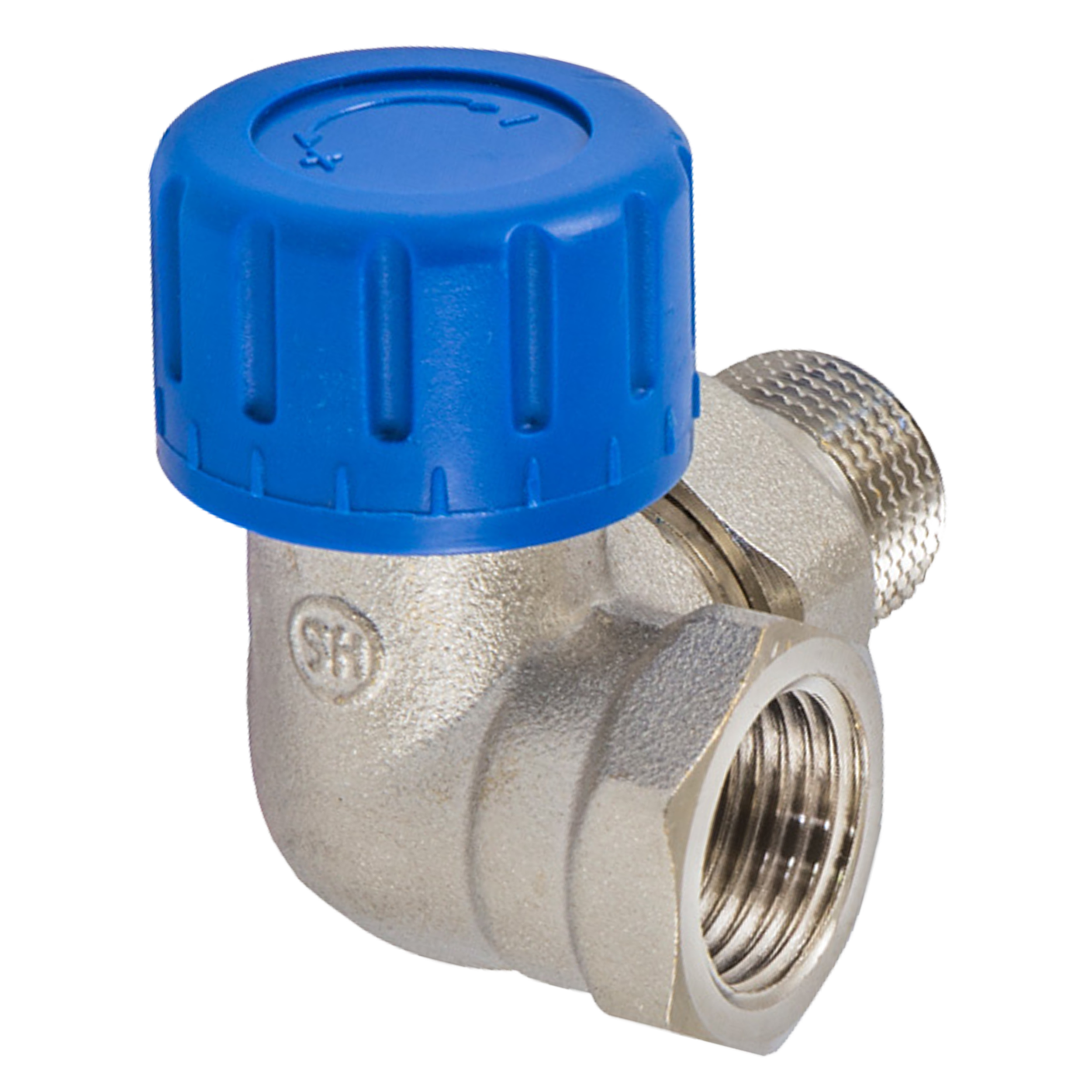 Zawór termostatyczny OSIOWY LEWY 1/2" nikiel SCHLOSSER