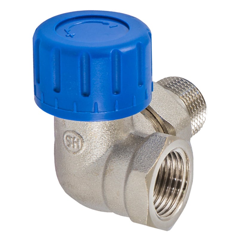 Zawór termostatyczny OSIOWY LEWY 1/2" nikiel SCHLOSSER