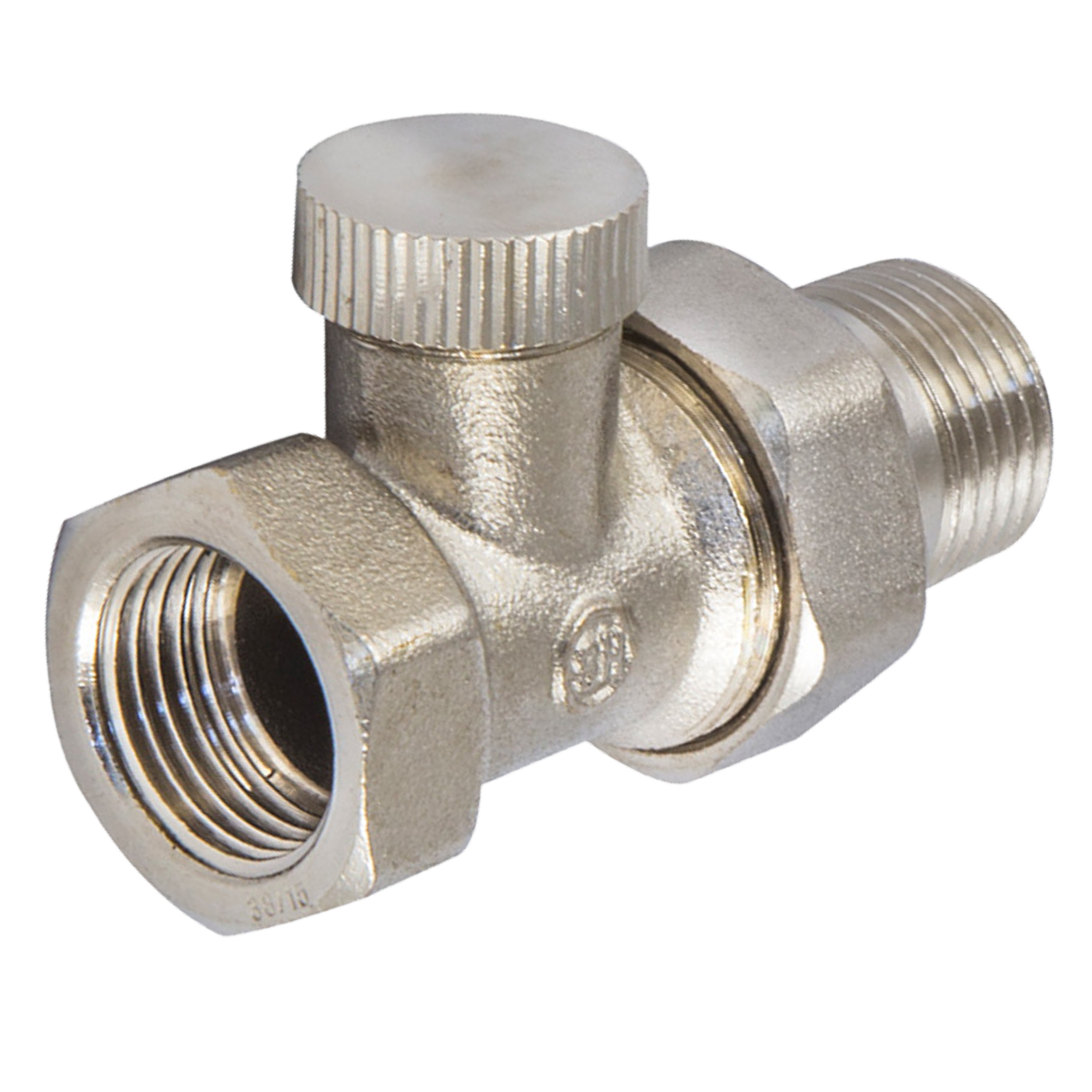 Zawór grzejnikowy powrotny PROSTY 1/2" SCHLOSSER