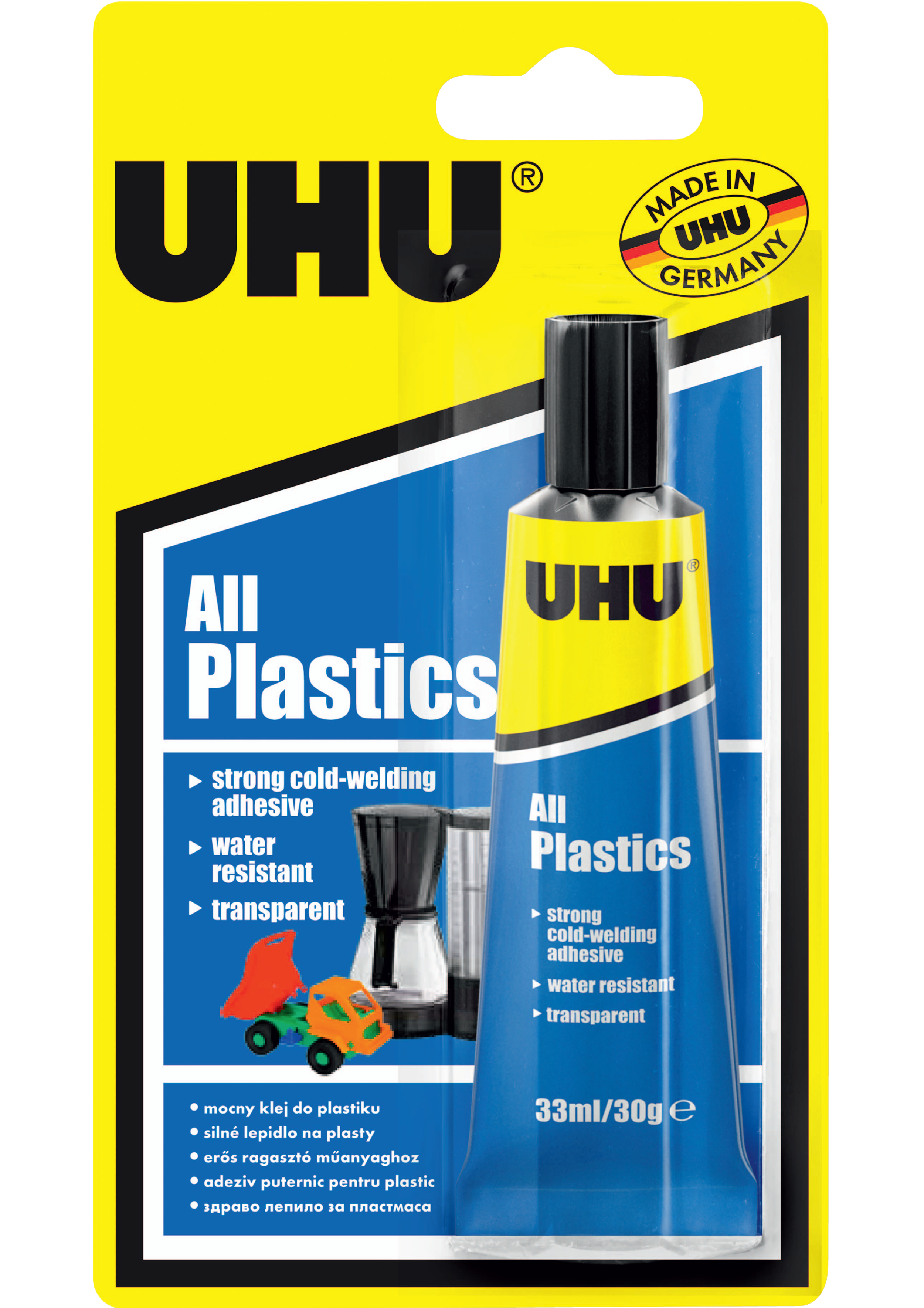 Klej reperacyjny ALL PLASTICS 33 ml do plastiku UHU